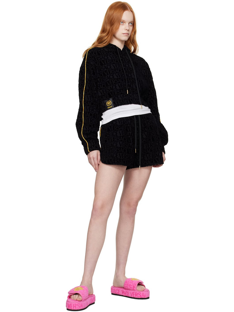 VERSACE Pink 'I Heart Baroque' Slippers outlook