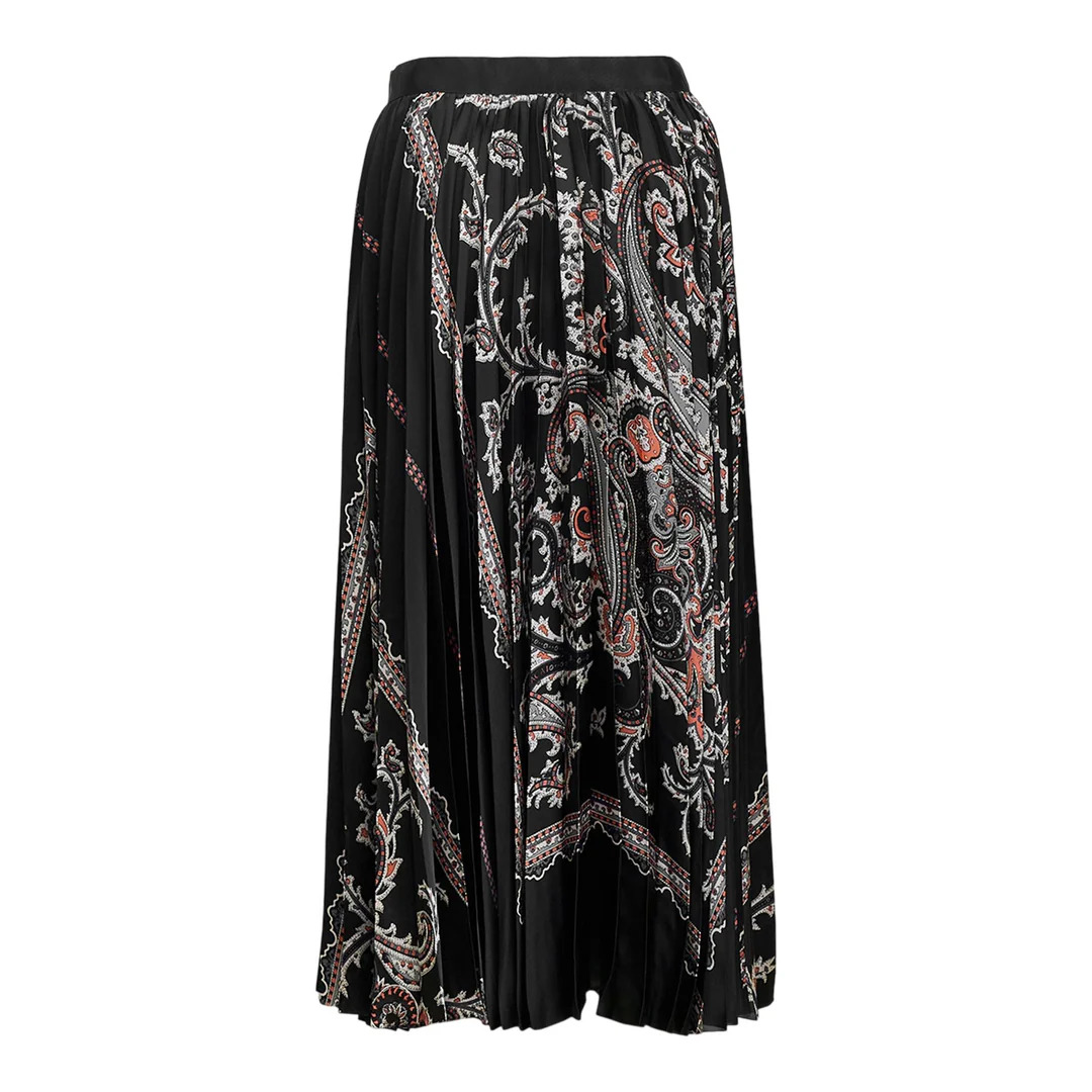 Paisley Print Skirt - 2