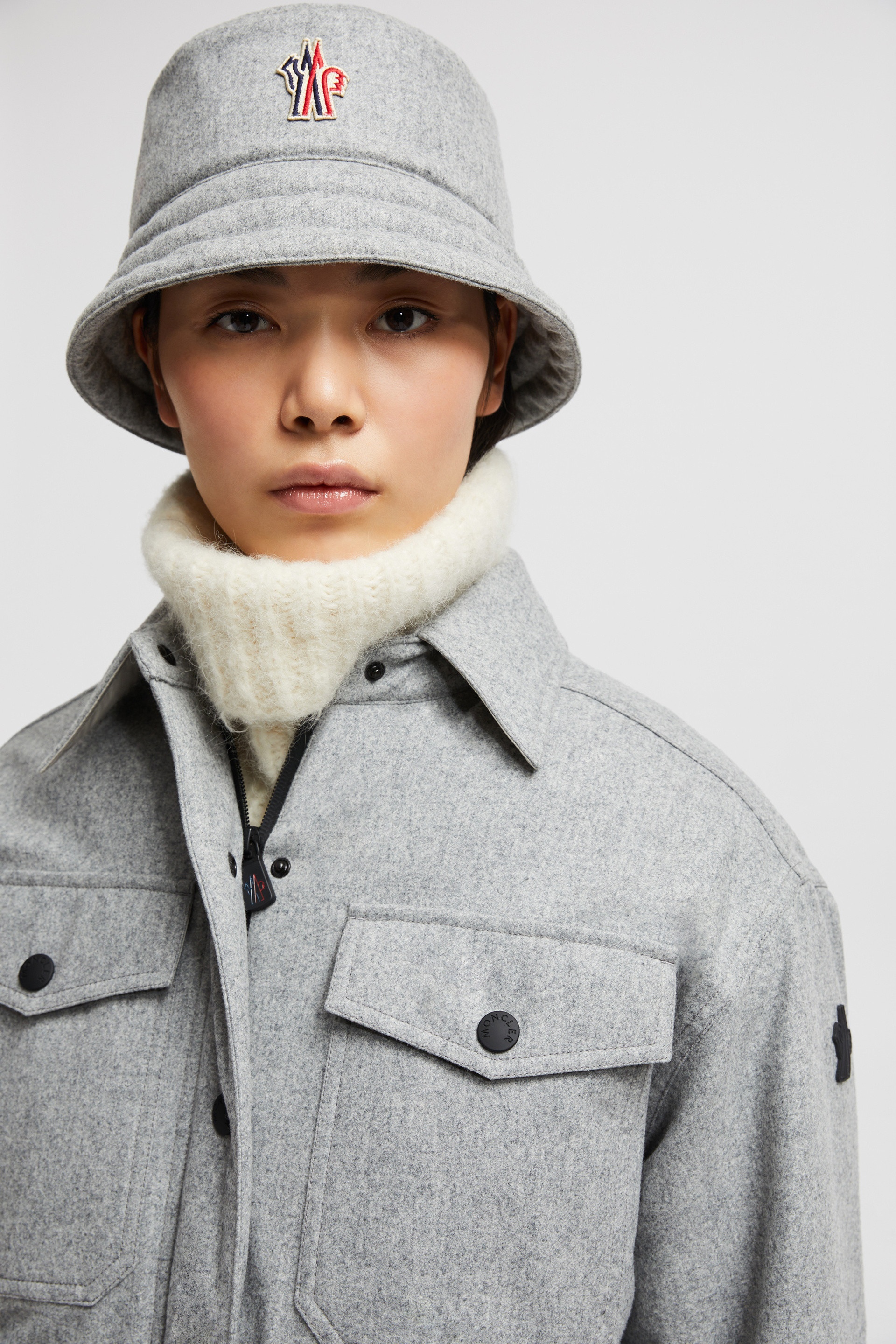 Huez Technical Wool Hooded Shirt Jacket - 4