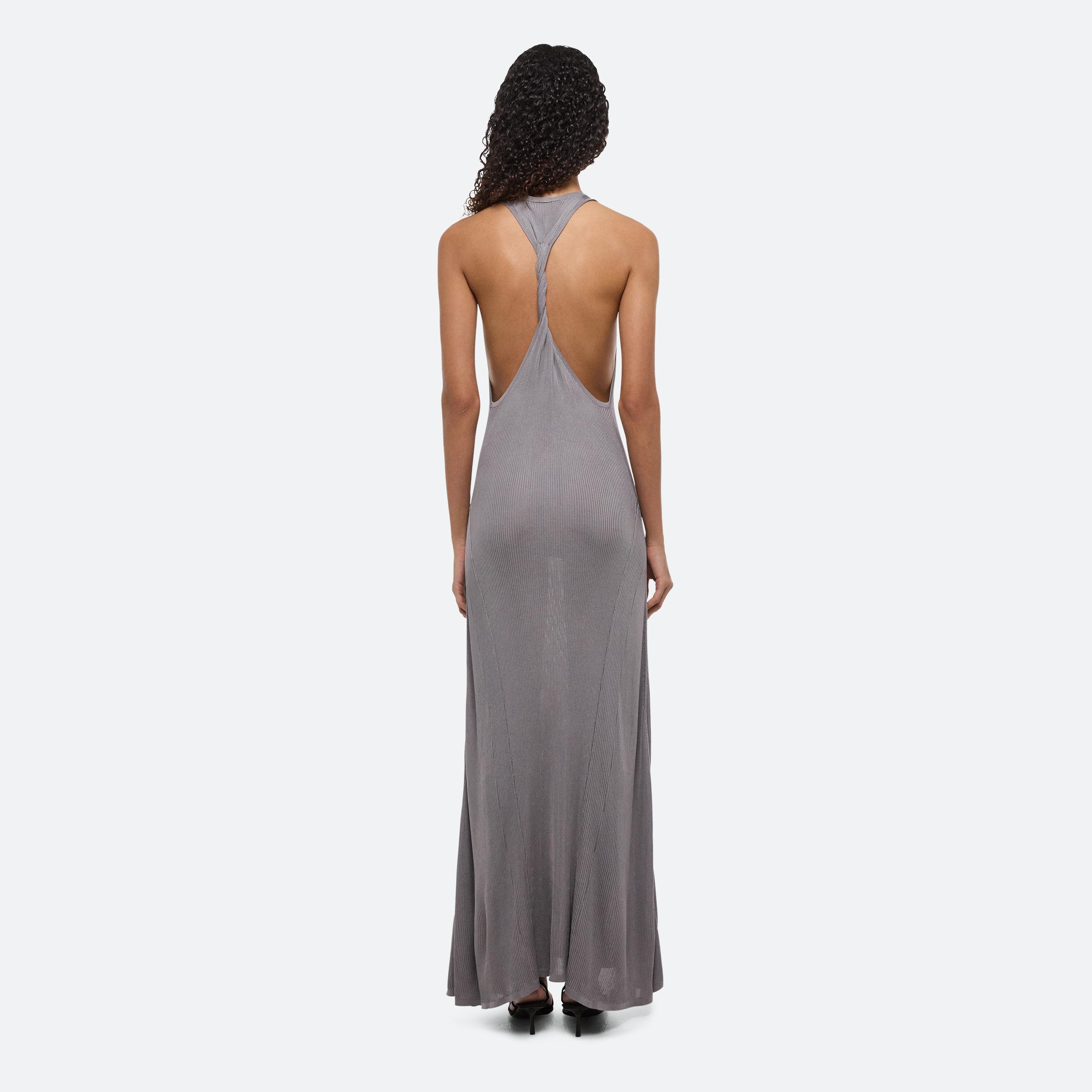 RIBBED TWIST DRESS - 5