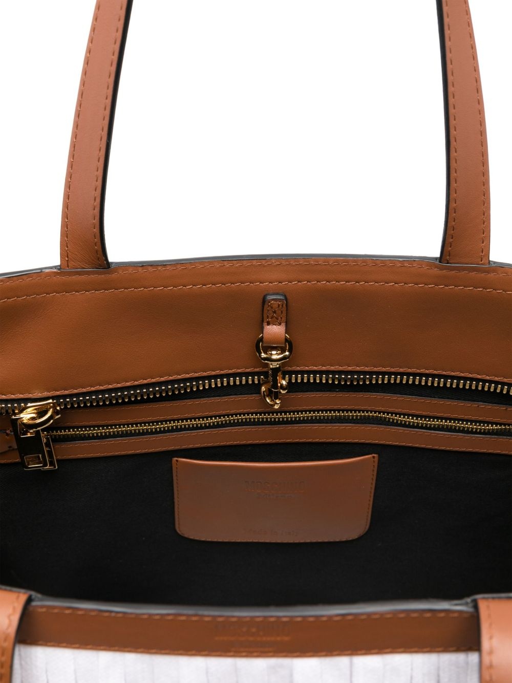 fringe-detailed tote bag - 5