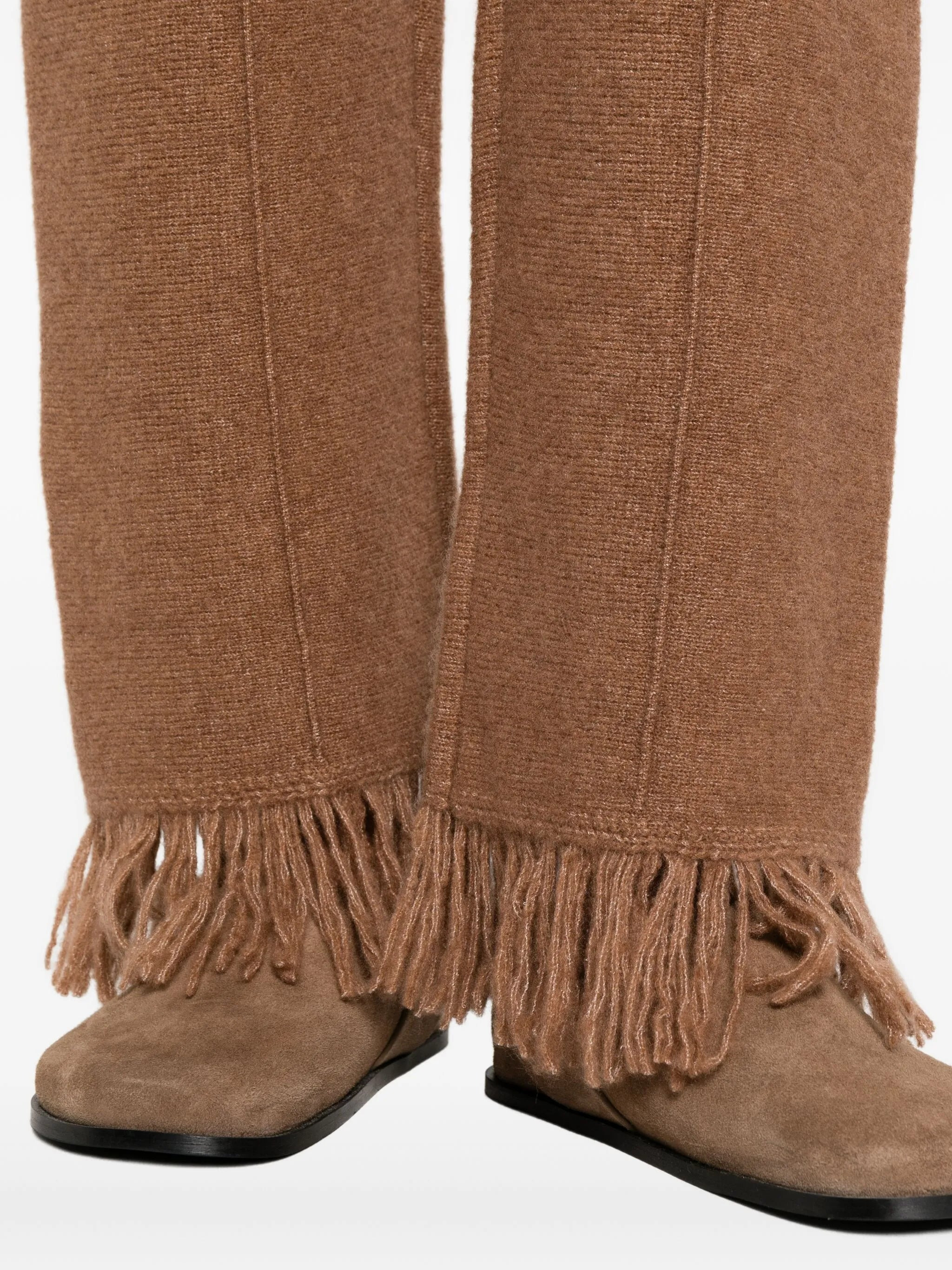 Alanui Fringed Knitted Trousers - 3