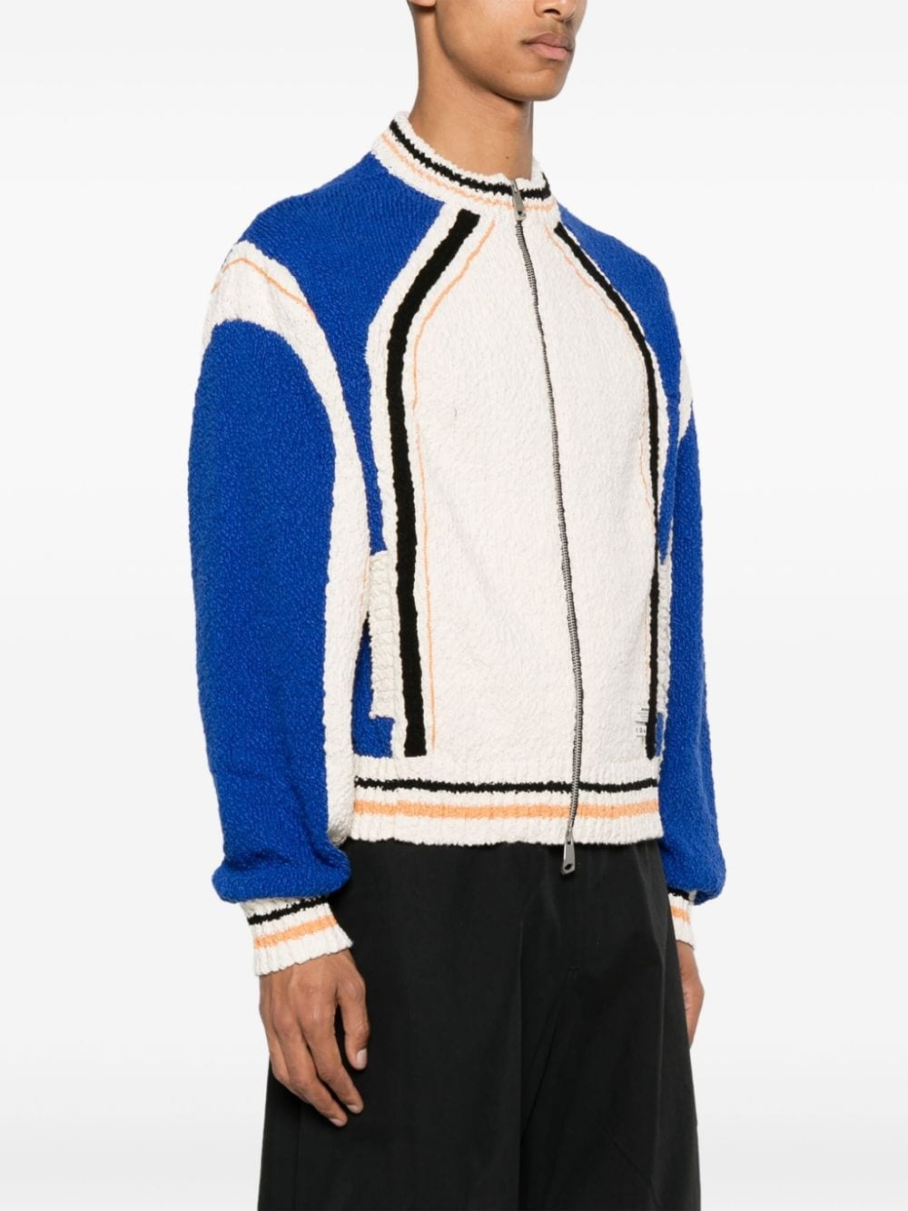 【ADERERROR】Alieb Knit Cardigan Z-BLUE ADERERROR】Alieb Knit Cardigan Z-BLUE（ADER error Alieb knit