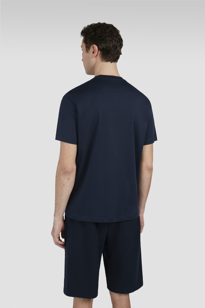 SUPIMA®의 T-SHIRT FIN EMBROIDERY를 가진 COTTON JERSEY 3