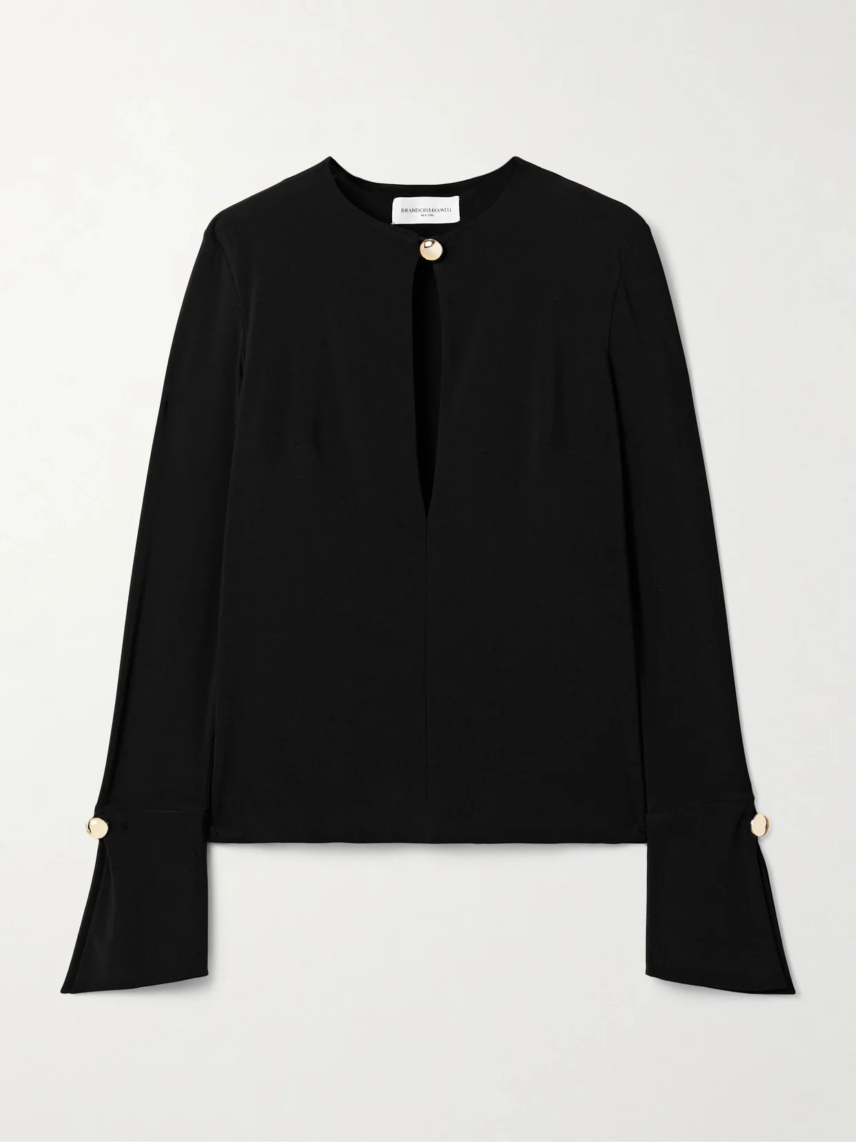 The Marla Cutout Stretch-jersey Top - 1