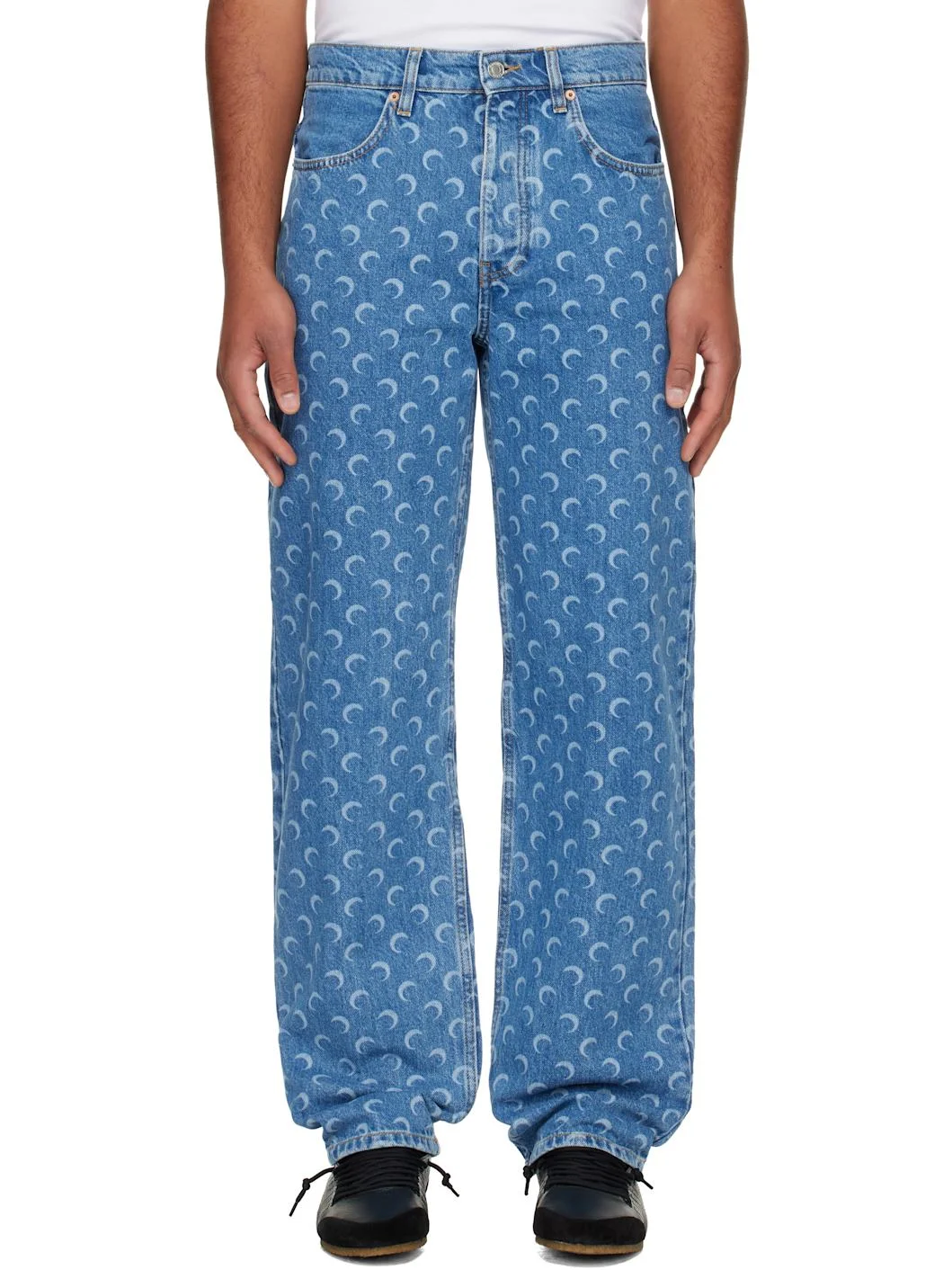 Blue Moon Laser Baggy Jeans - 1