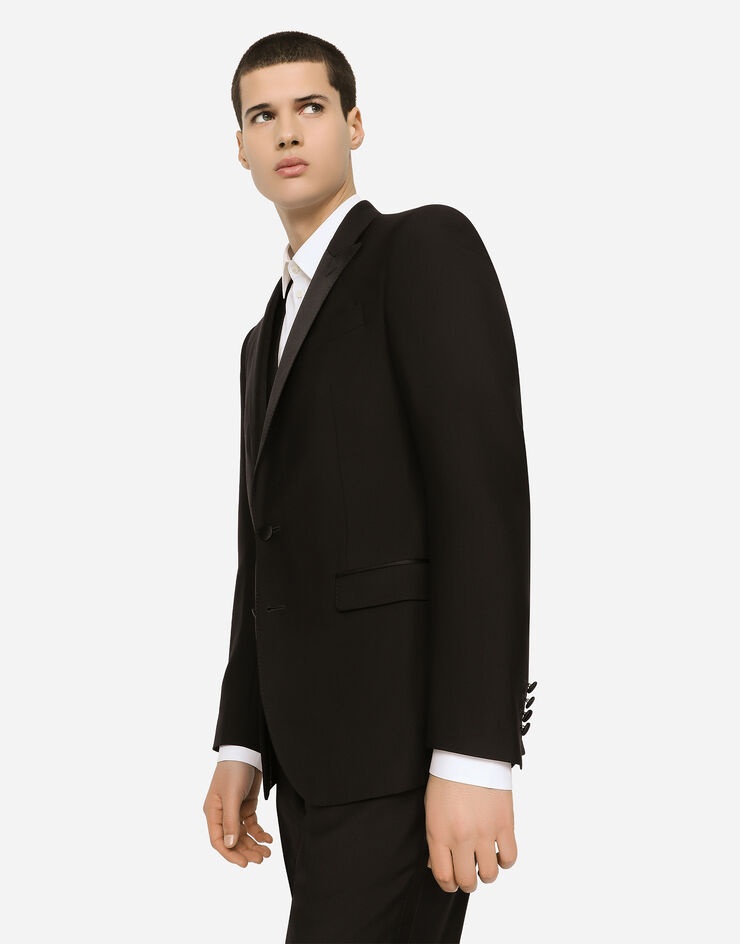 Wool and silk Martini-fit tuxedo suit - 4