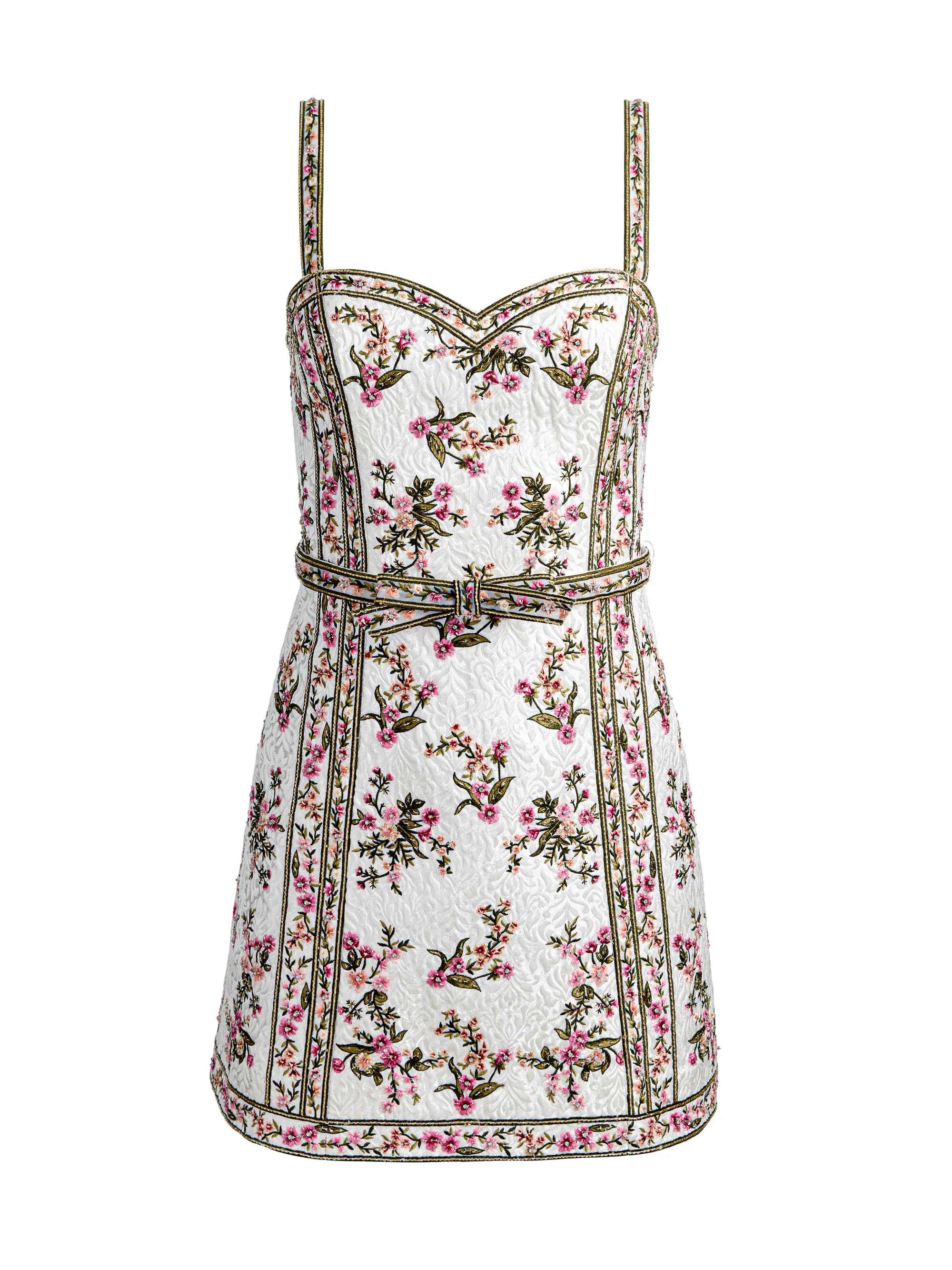 KATIA EMBROIDERED MINI GOWN - 1