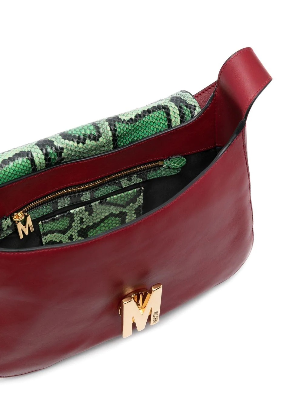 python-print shoulder bag - 5