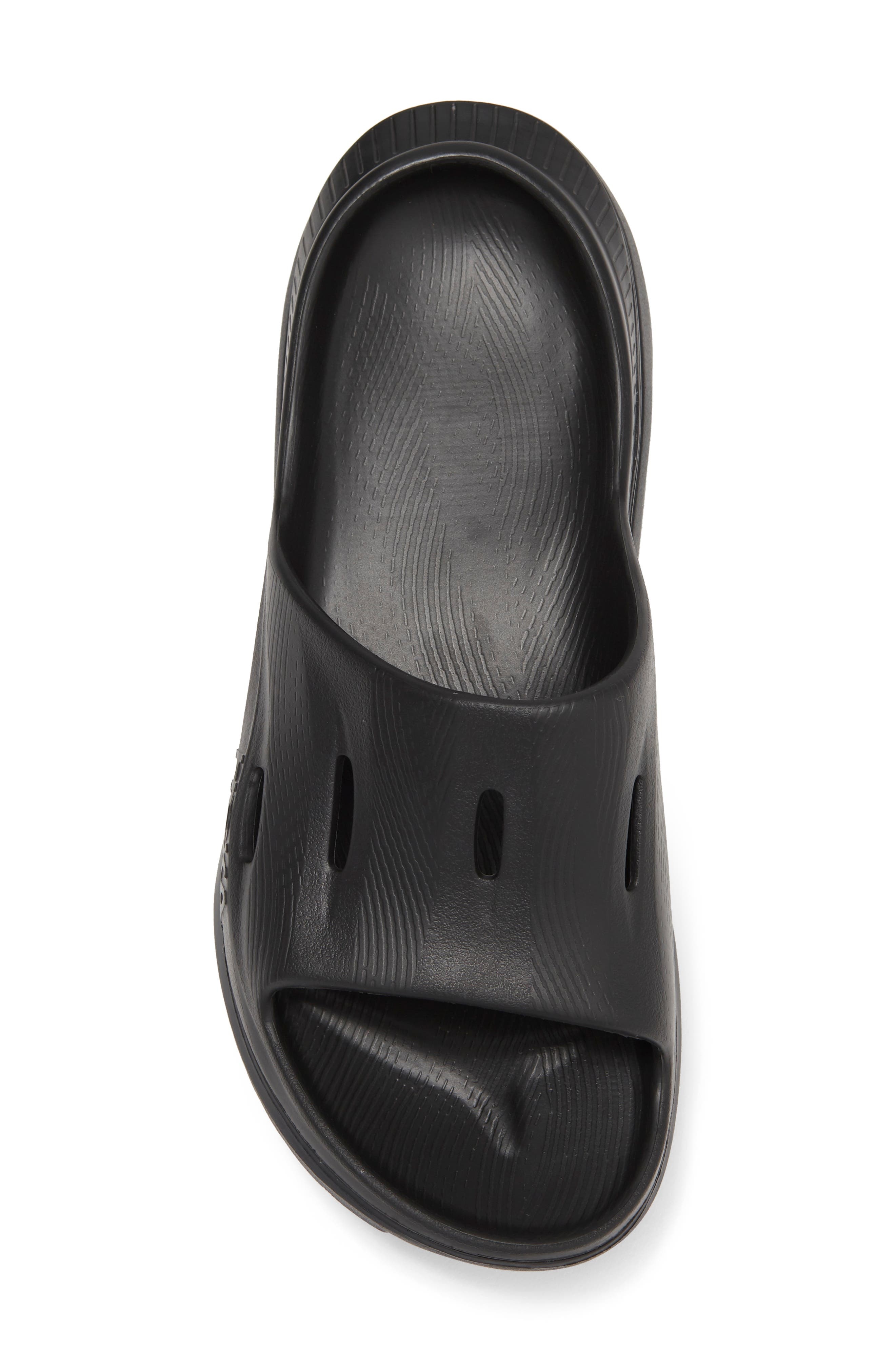HOKA Gender Inclusive Ora Recovery Slide 3 Sandal in Black/Black at Nordstrom - 5