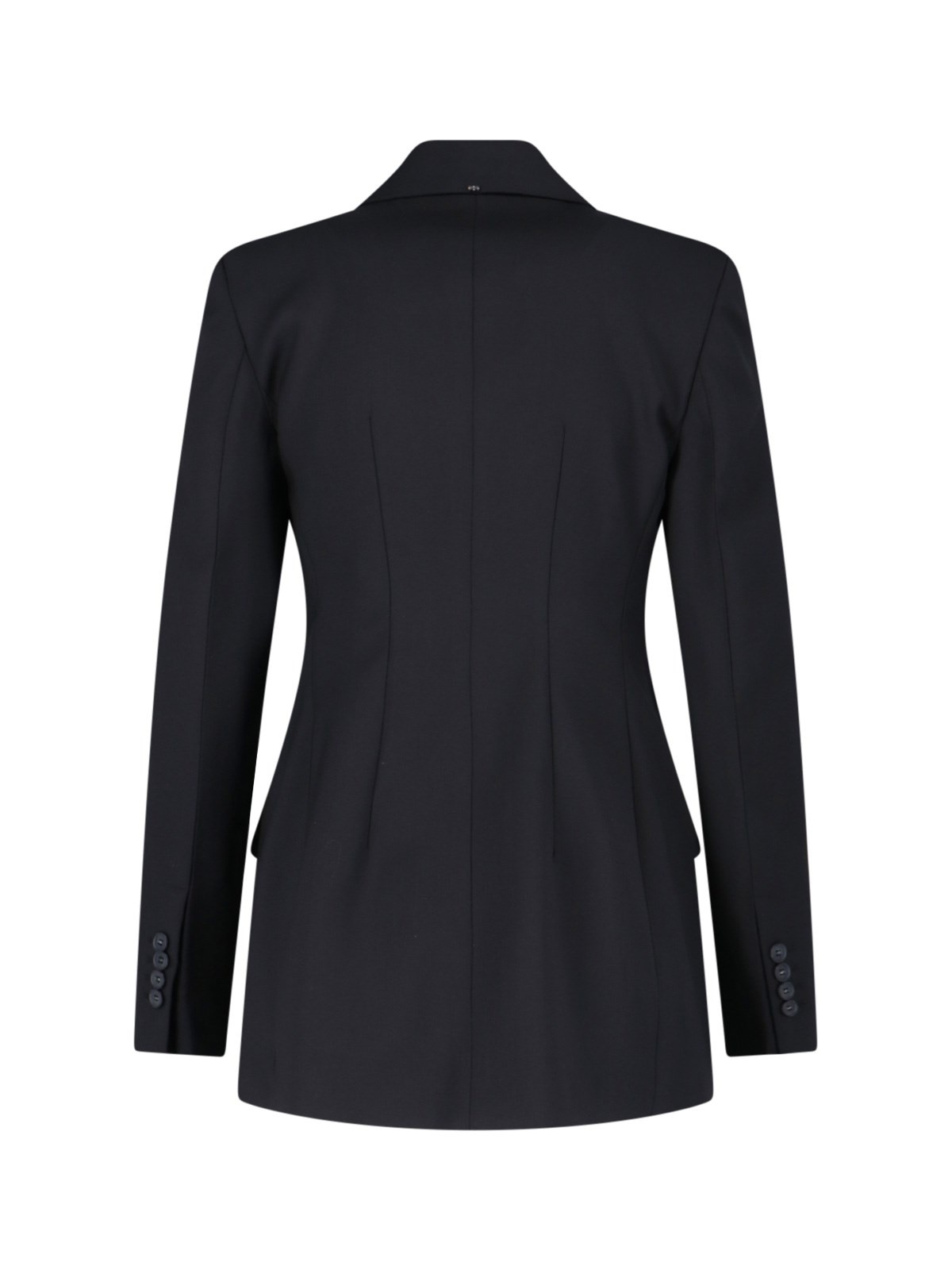 DOUBLE-BREASTED VIRGIN WOOL BLAZER - 2