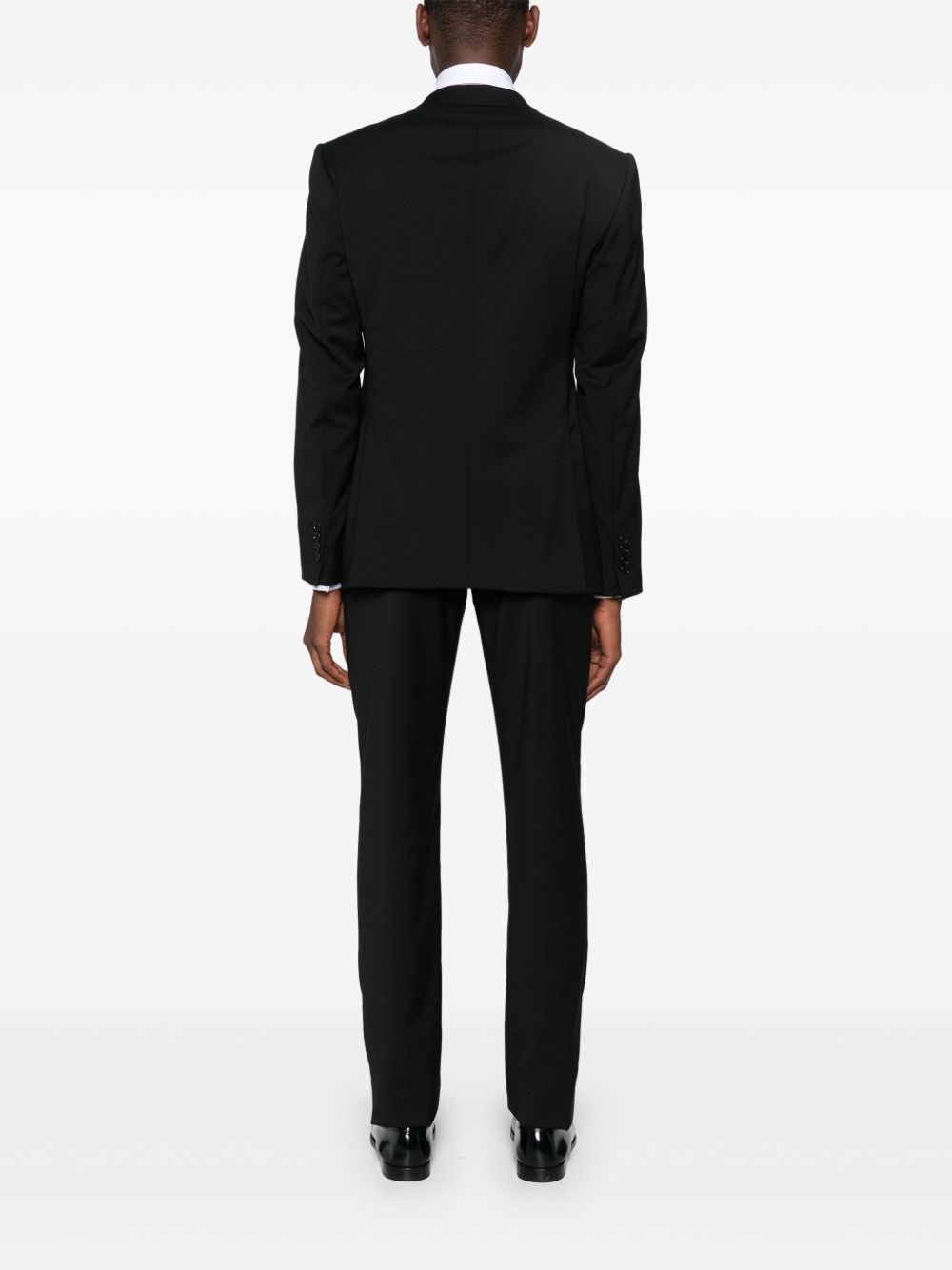 Wool single-breasted suit - 2