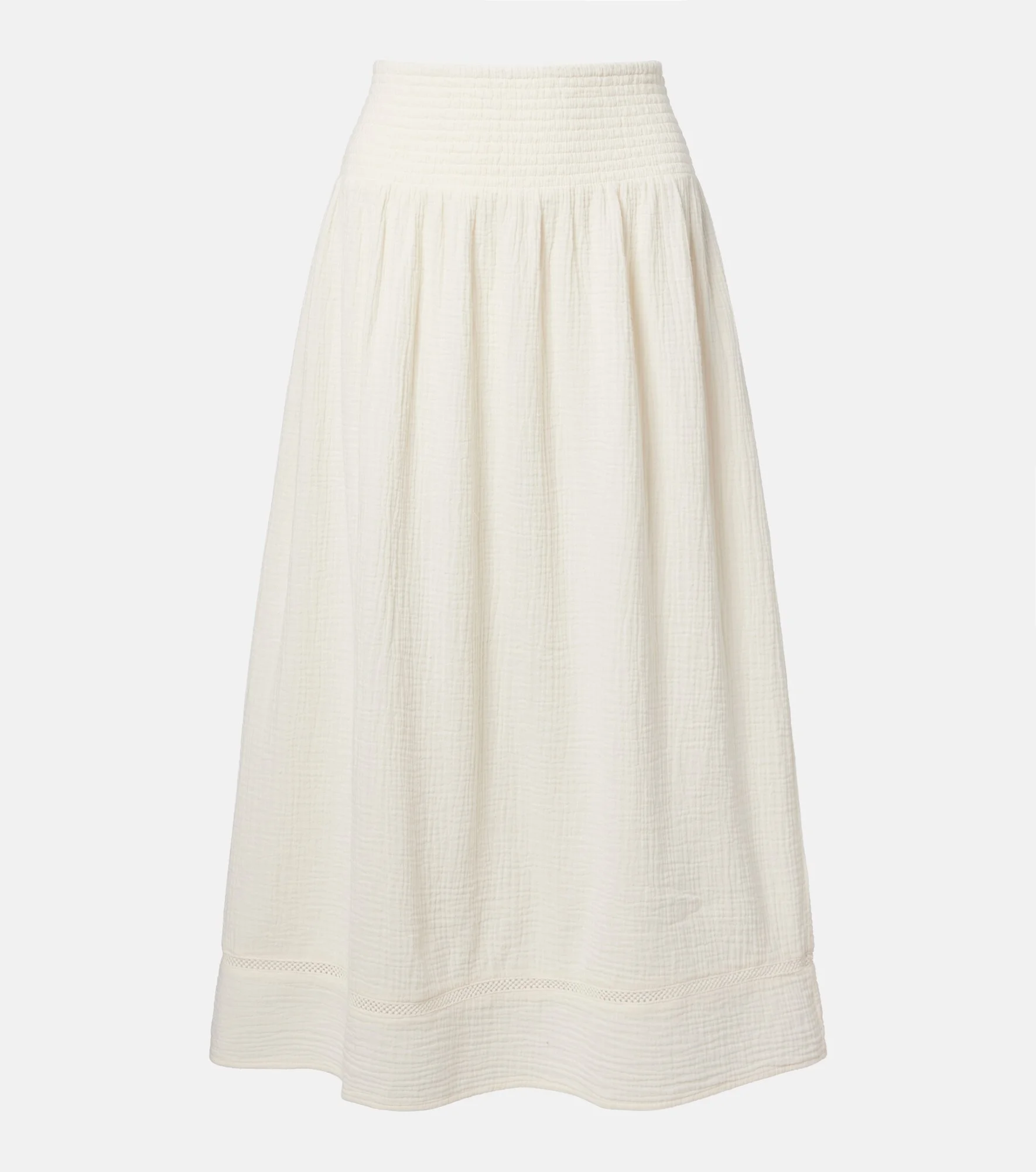 Mazie cotton gauze midi skirt - 1