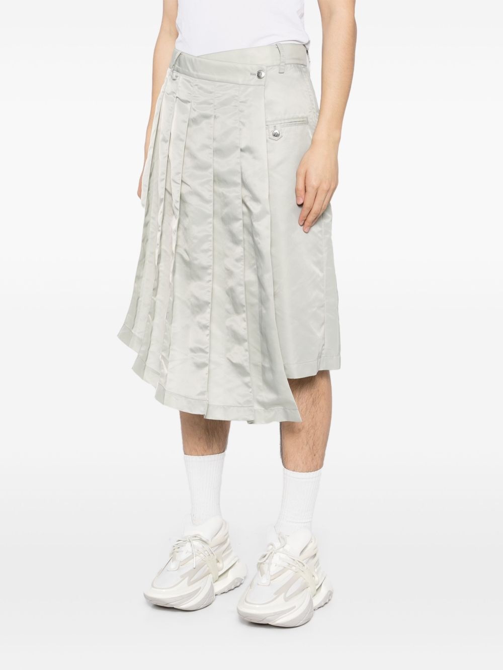 pleat detailing skirt - 3
