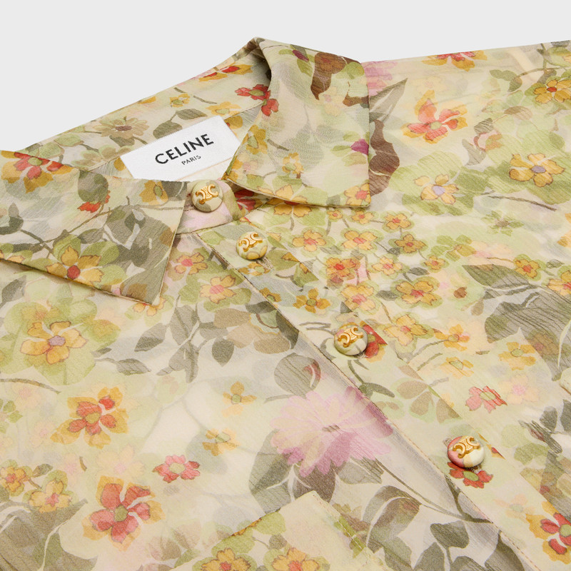 long shirt dress in silk crepon 3