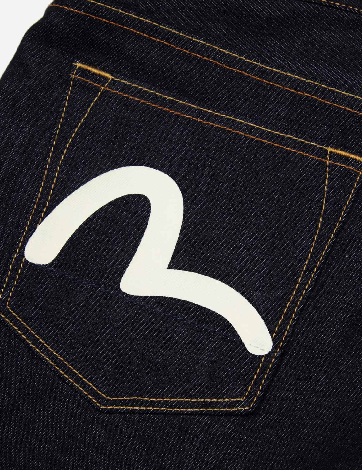 Playful Godhead and Seagull Print Slim Fit Denim Jeans #2010 - 12
