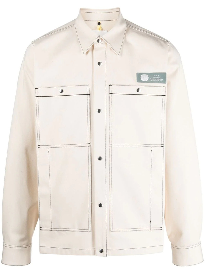 patch pocket shirt jacket 1