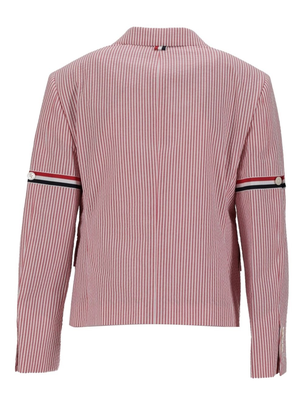 striped-pattern blazer - 2