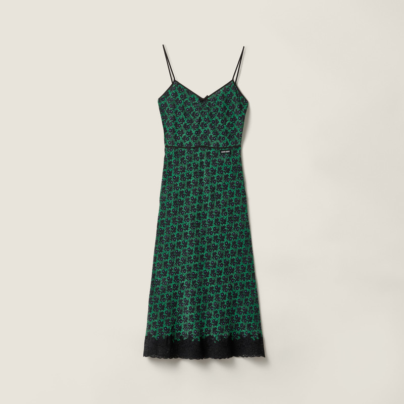 Crêpe de chine dress 1