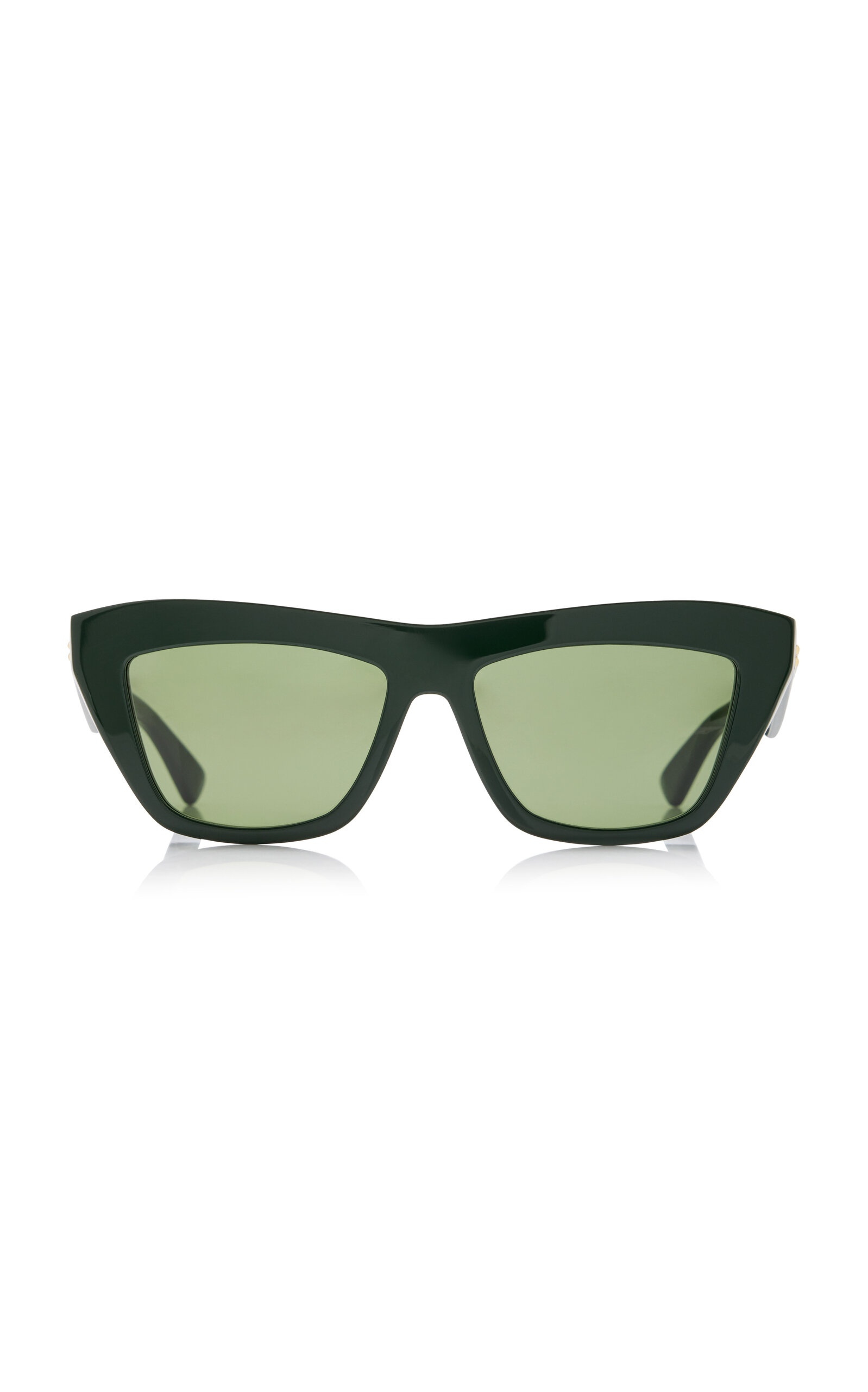 Square-frame acetate sunglasses