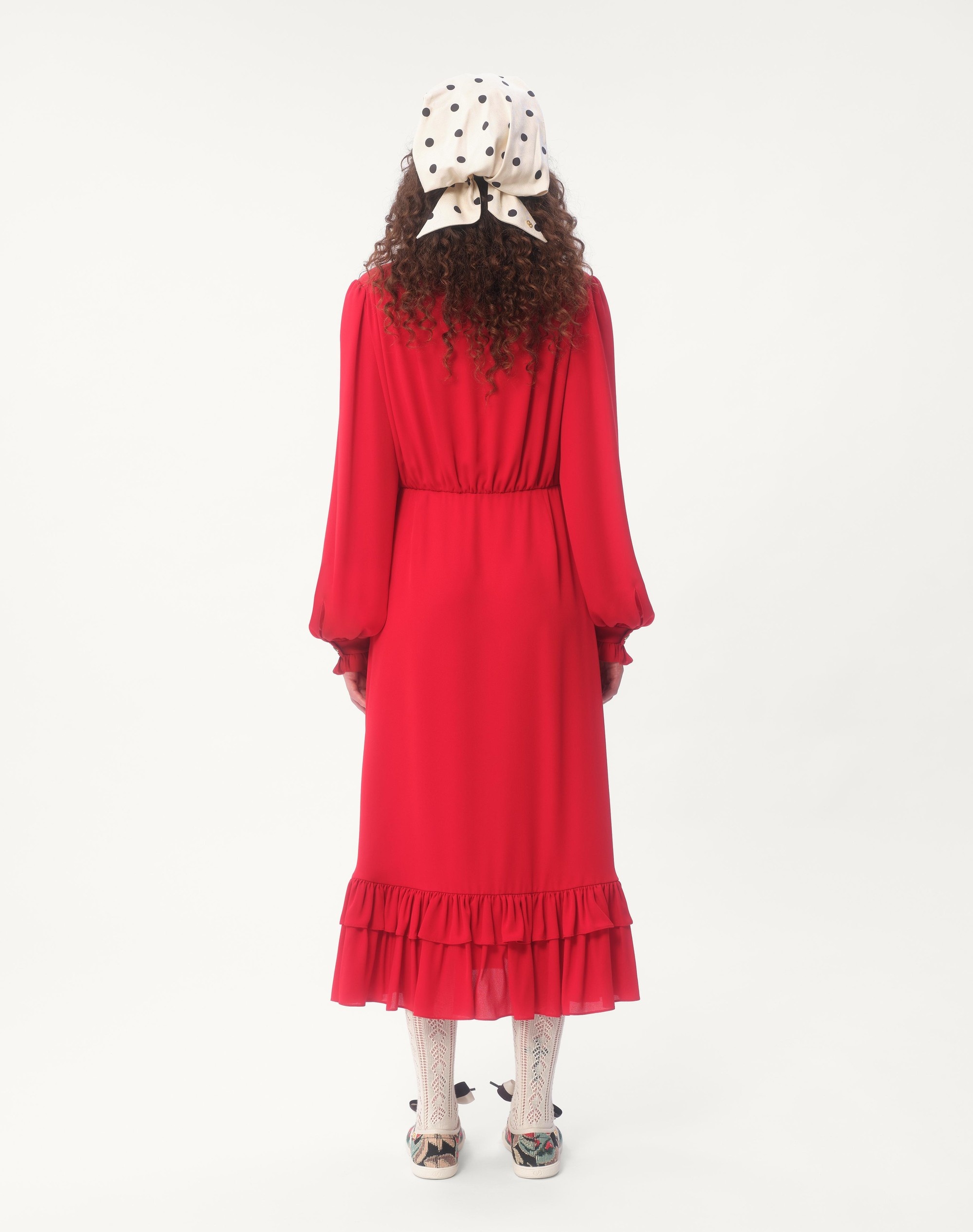 GEORGETTE MIDI DRESS - 9