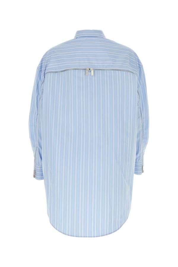 ワンピース OFF-WHITE EMBROIDERED POPLIN SHIRT DRESS Off-White Embroidered poplin shirt dress | gebnegozionline