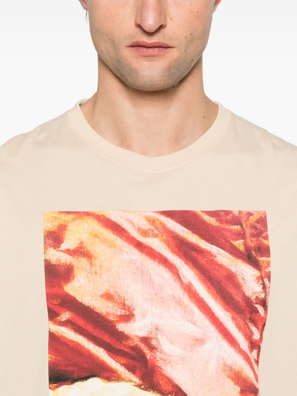 painting-print T-shirt - 4