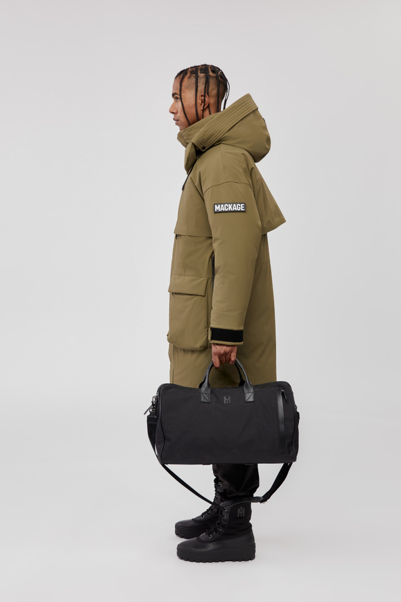 MACKAGE GABRIEL New tech down parka with hood outlook