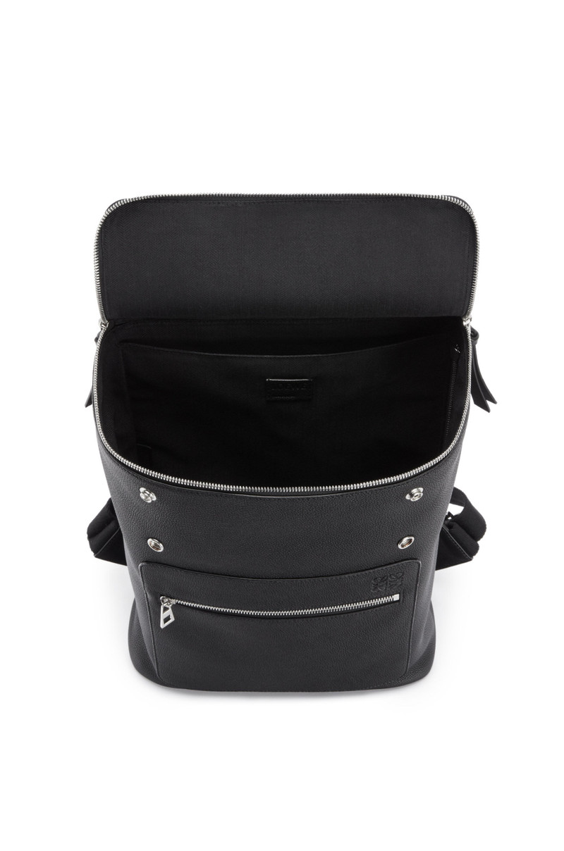 Slim Goya Backpack in soft grained calfskin 4