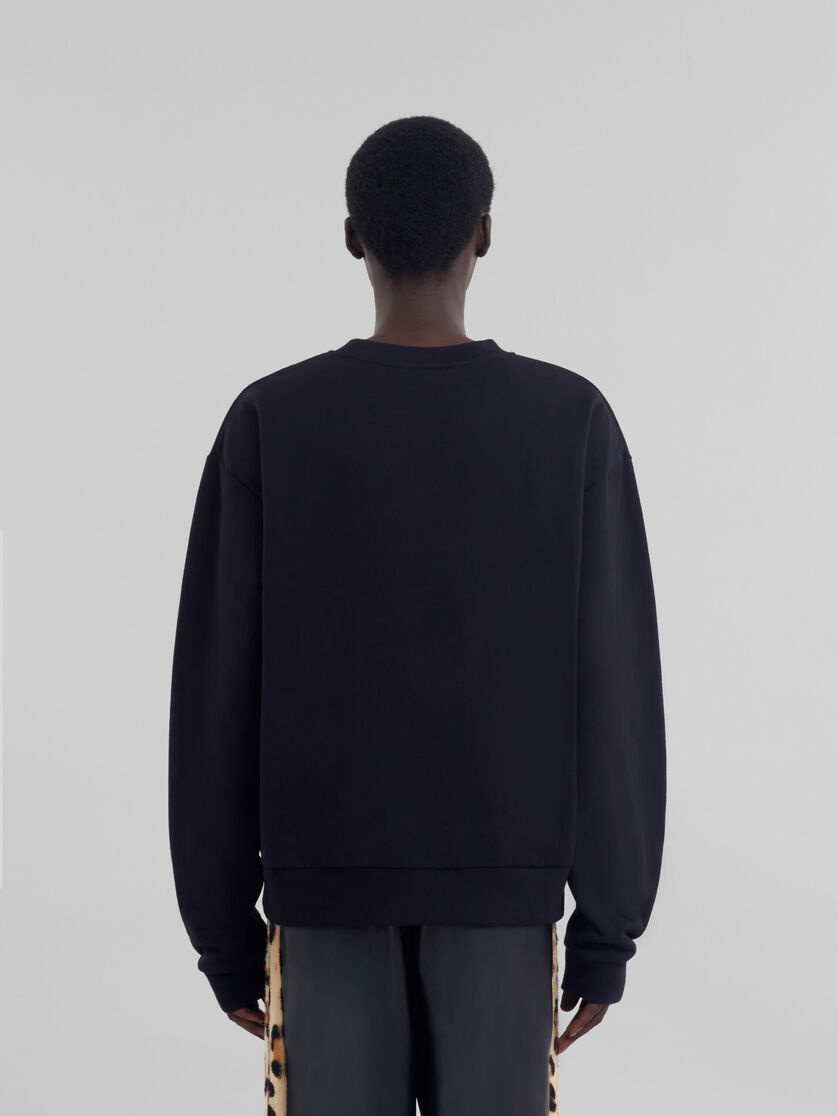 ★MARNI★ Logo Cotton Sweatshirt Black FUMU0074X3UTC26900N99 Marni Black Cotton Sweatshirt | italist