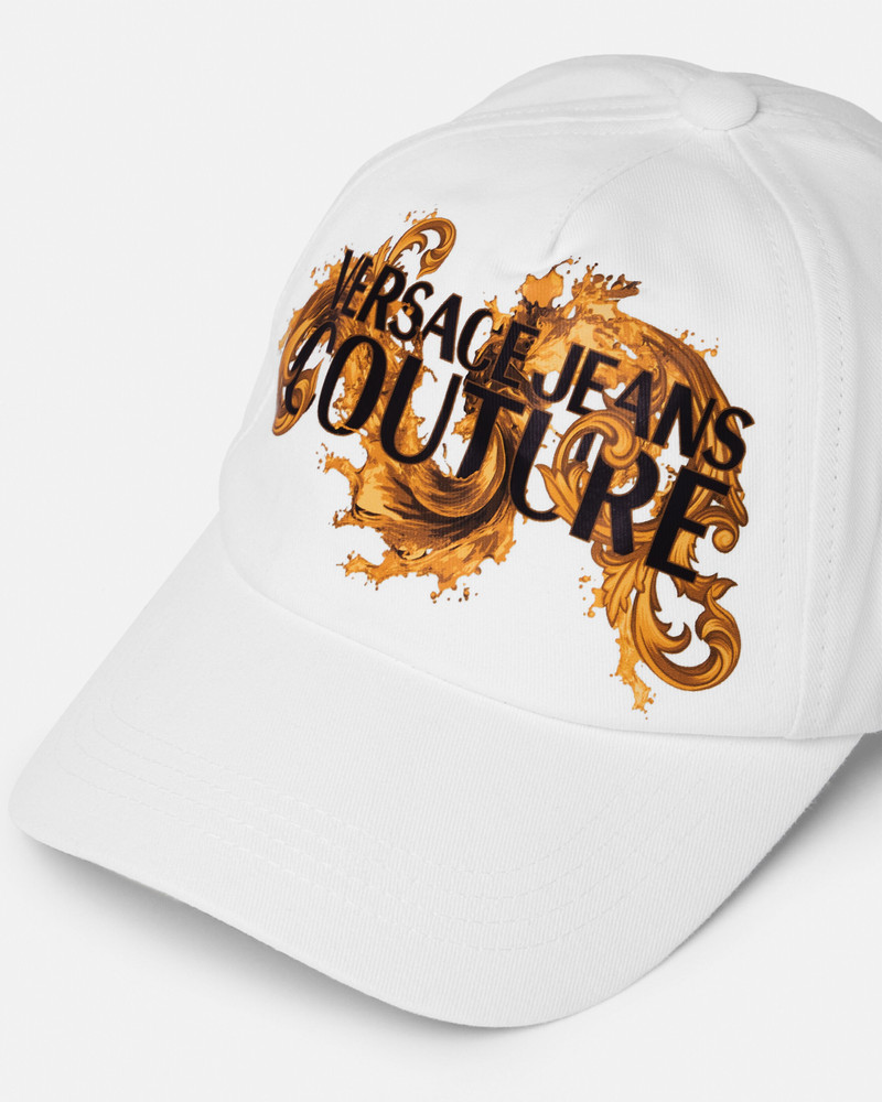 Printed Canvas Baseball Cap 3