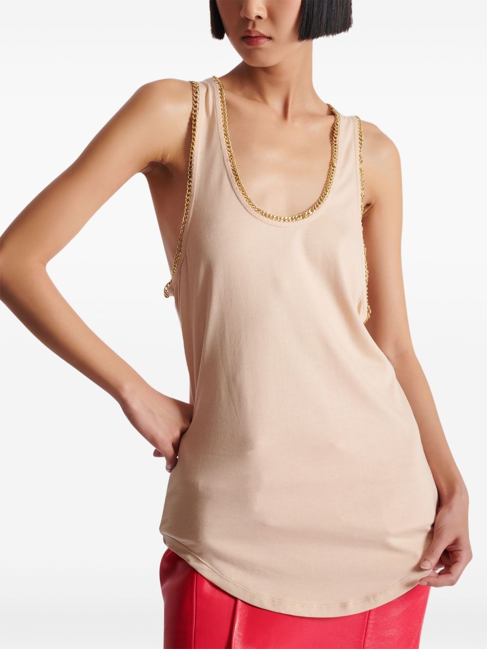 chain-detail tank top - 6