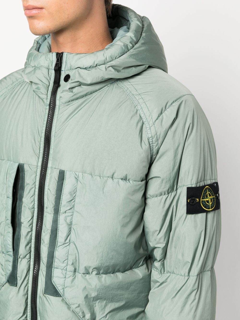 Stone Island Compass-motif jacket - Grey