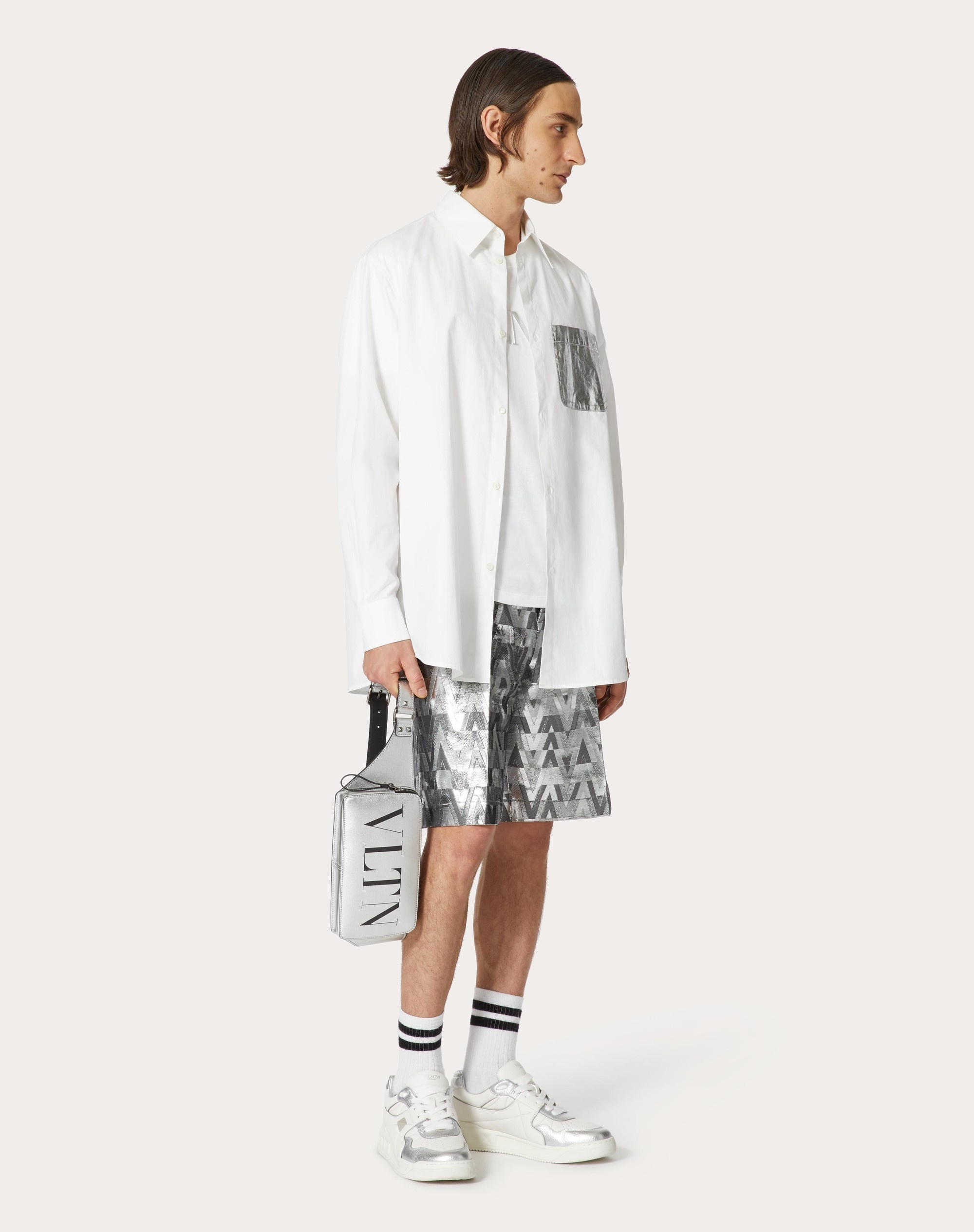 VLTN LEATHER BELT BAG - 6