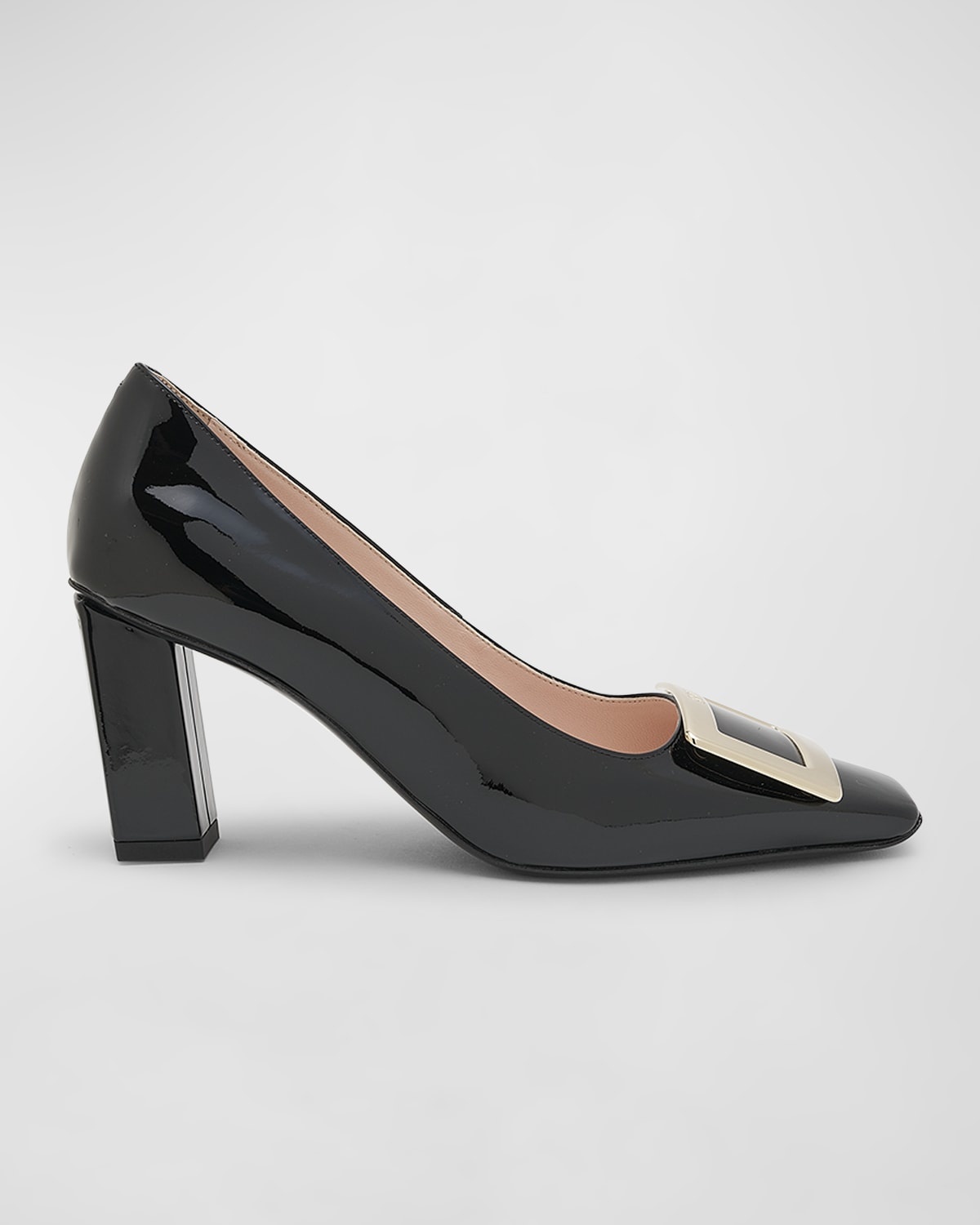 Belle Vivier 75mm Buckle Pumps - 1