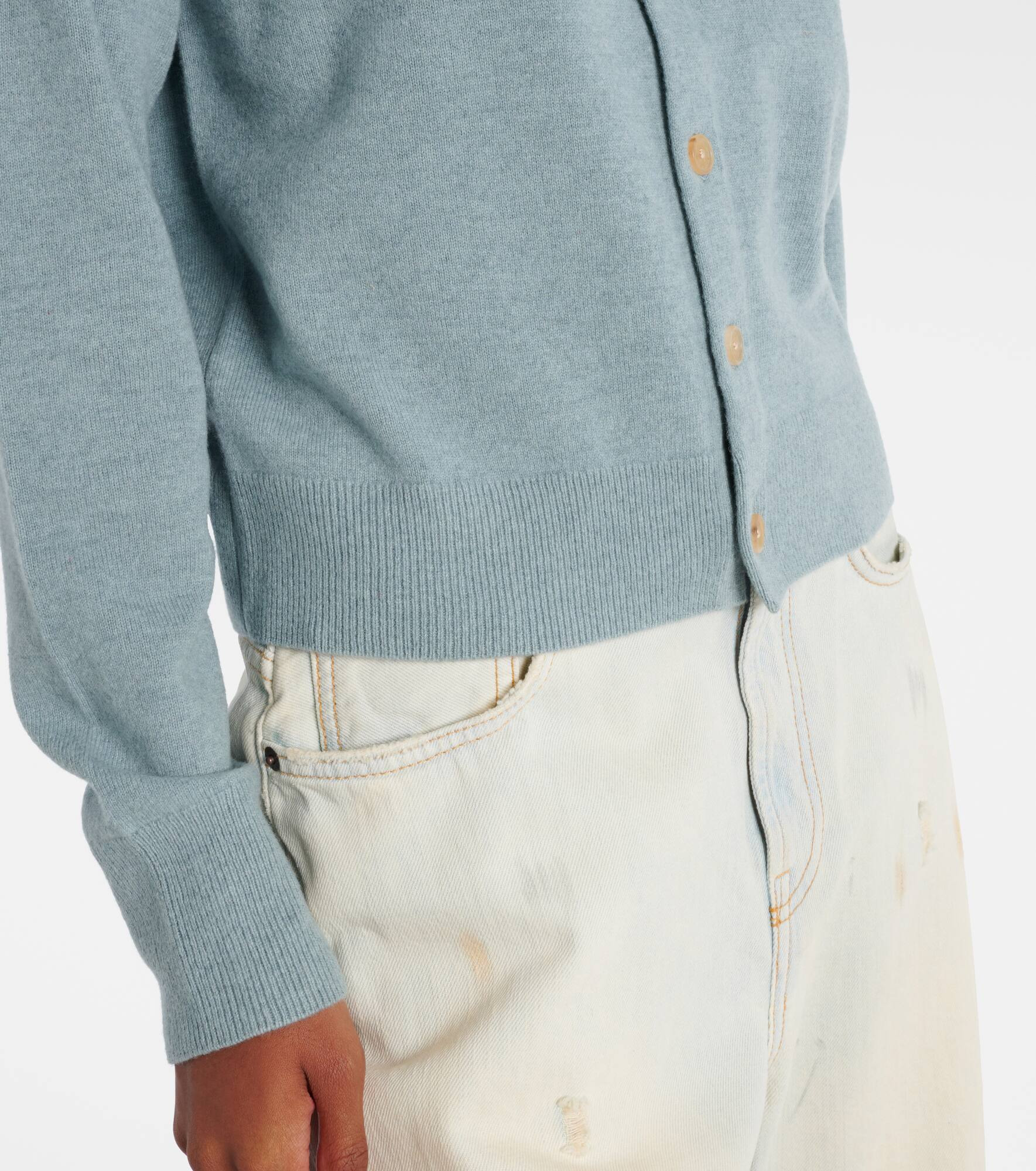 Kenny wool and yak cardigan - 5