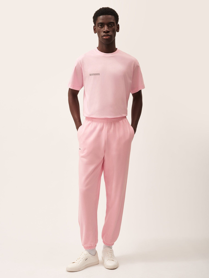 PANGAIA Mens 365 Midweight Track Pants - Magnolia Pink outlook