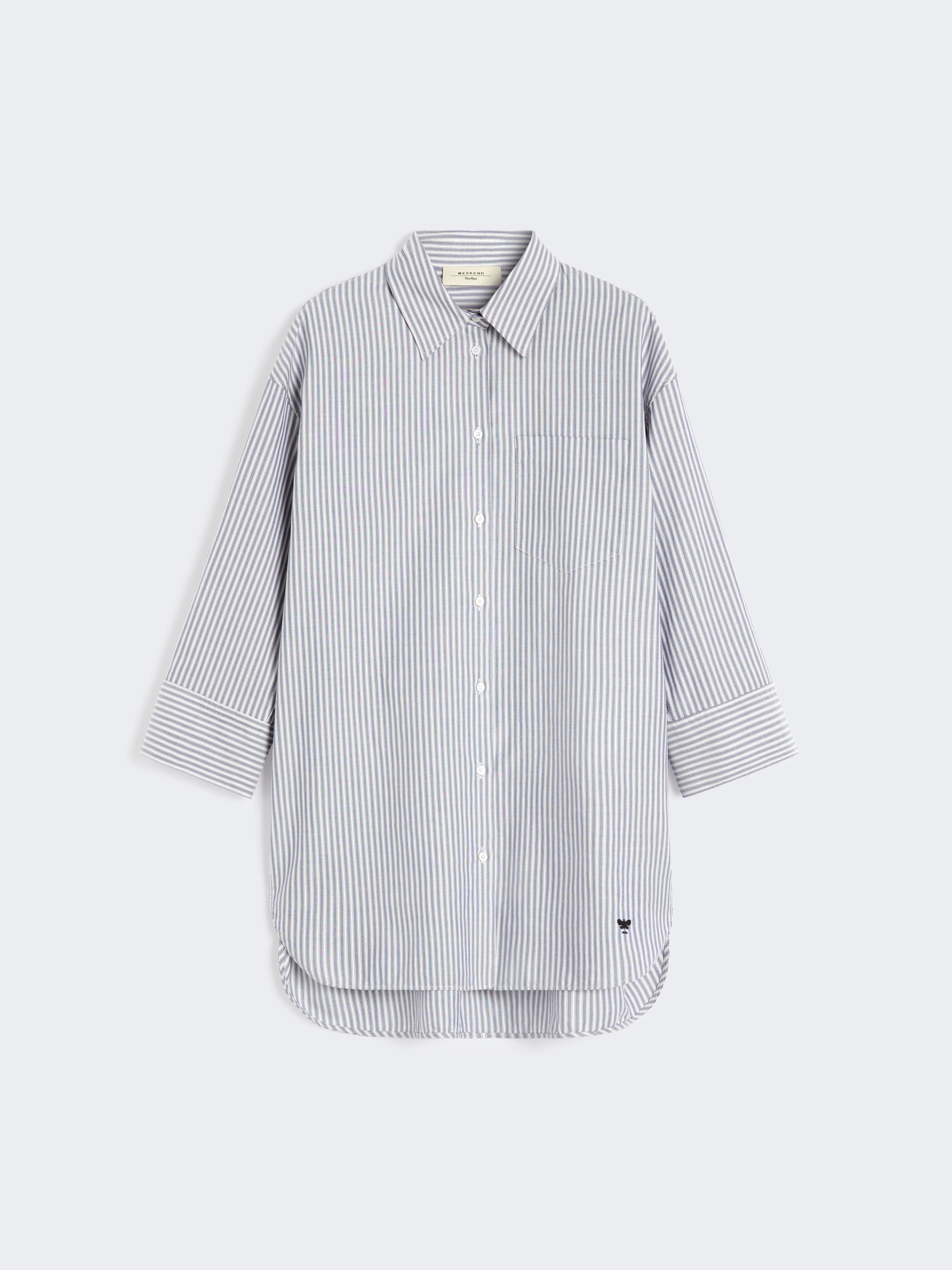 QUEVA Oversized cotton Oxford shirt - 1