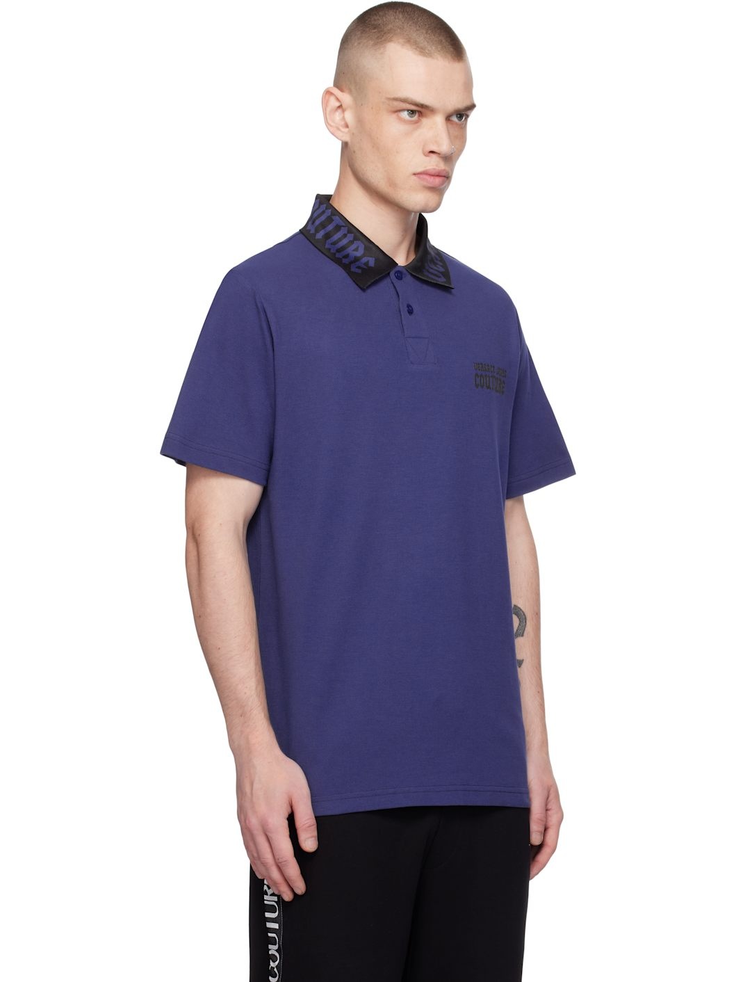 Blue Gothic Logo Polo - 2