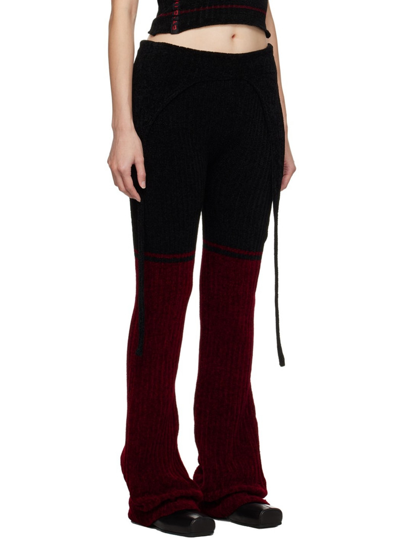 Black Foldover Lounge Pants 2