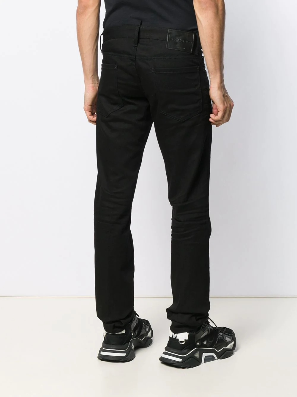 fitted slim-fit jeans - 4