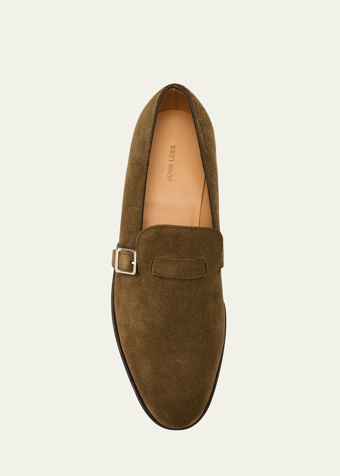 Men's Delano II Suede Buckle Loafers - 3