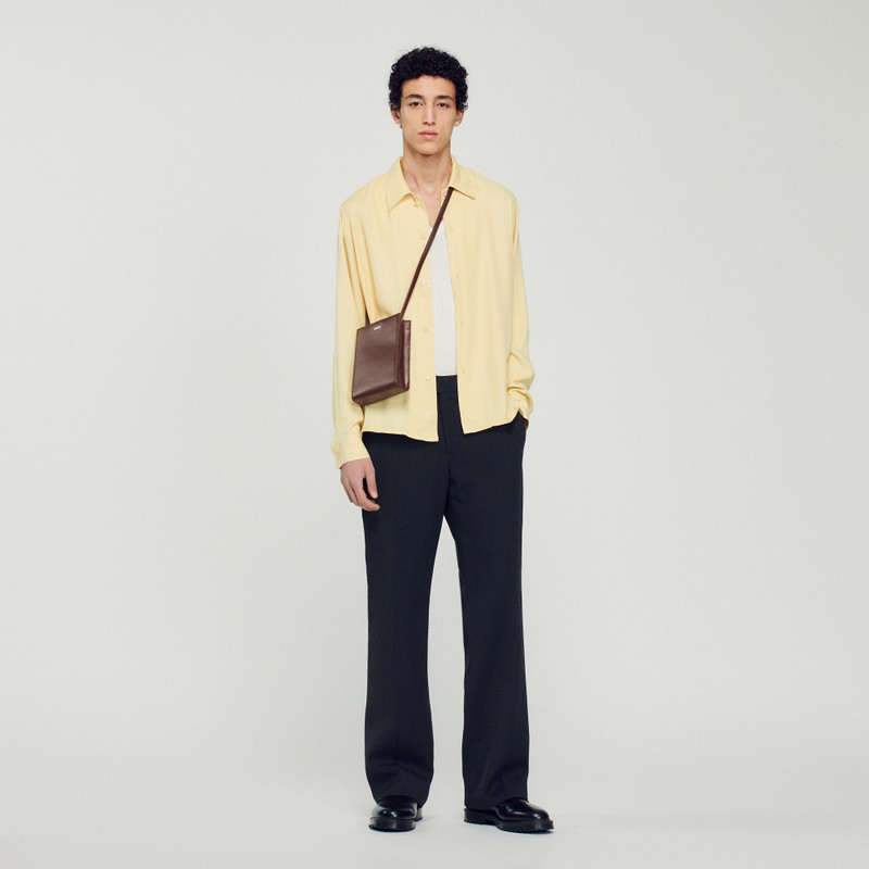 Sandro Floaty shirt with spread collar outlook