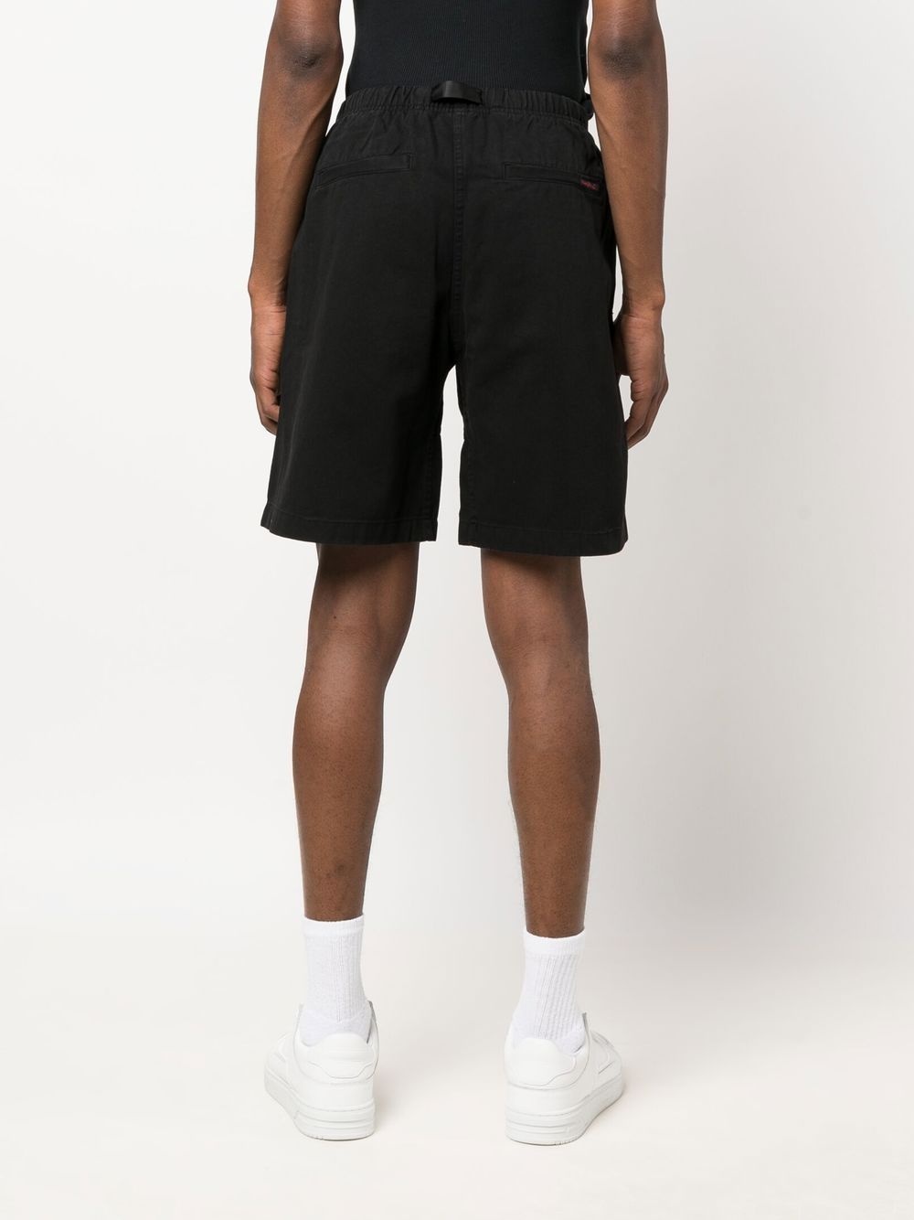 buckle-fastening waistband shorts - 4