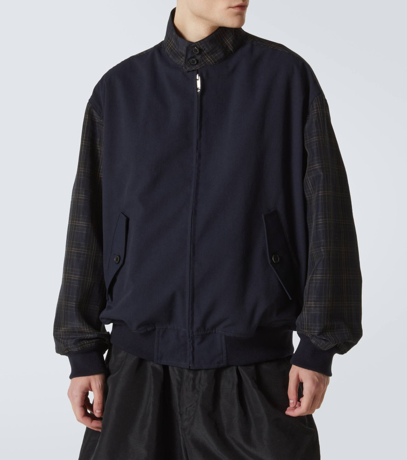 Linen-blend twill blouson 3