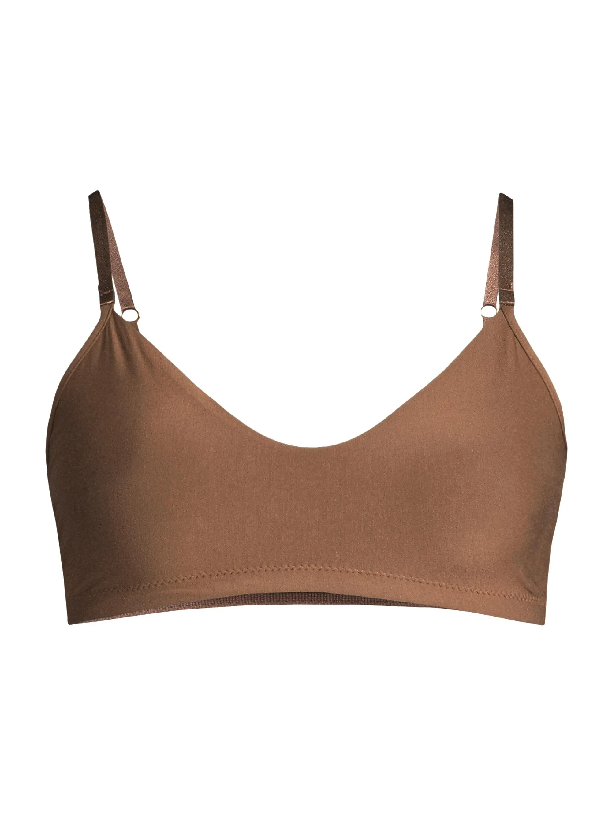 Women's Butter Bralette - Cinnamon - 1