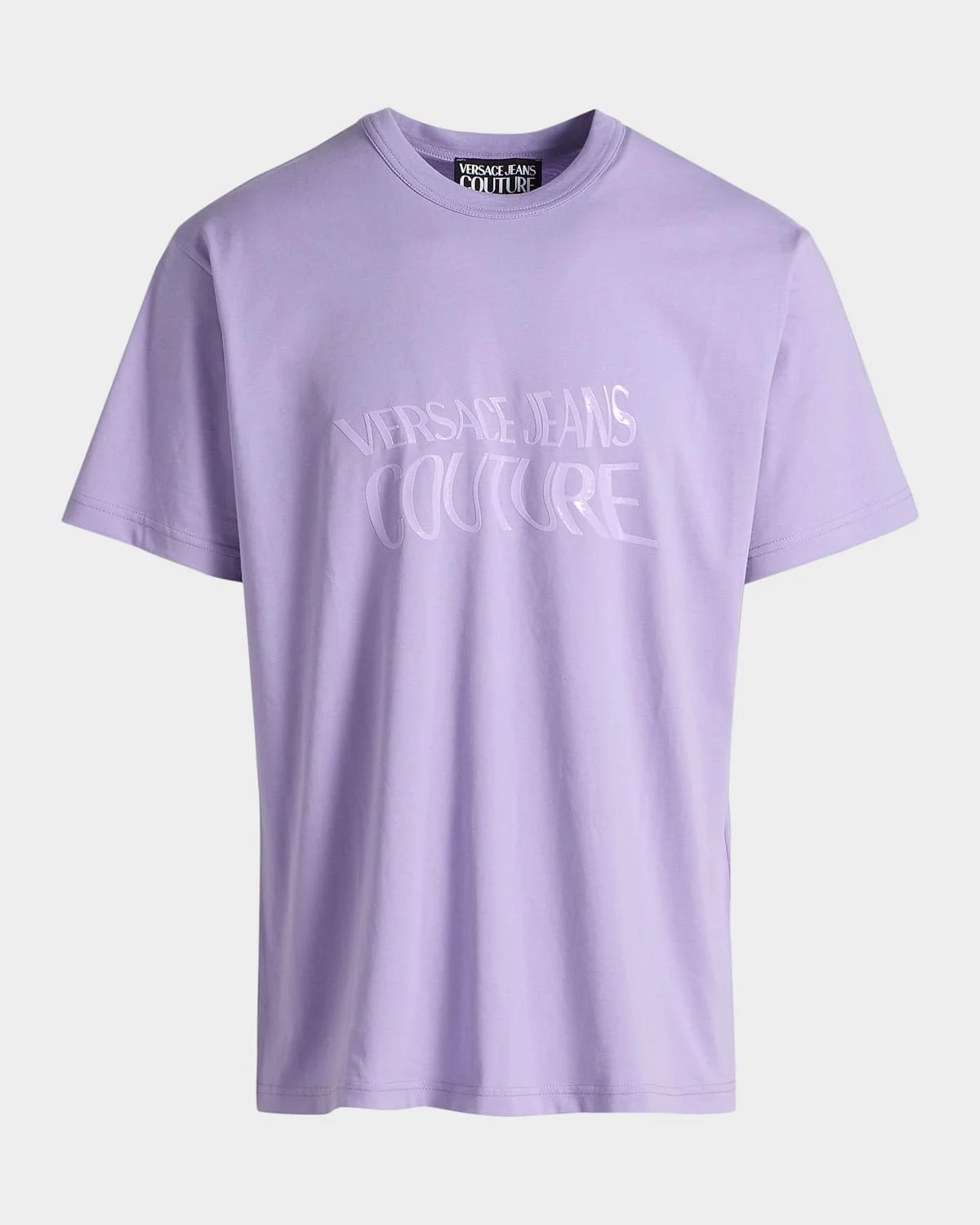 Screen-Printed Logo Cotton T-Shirt - 1