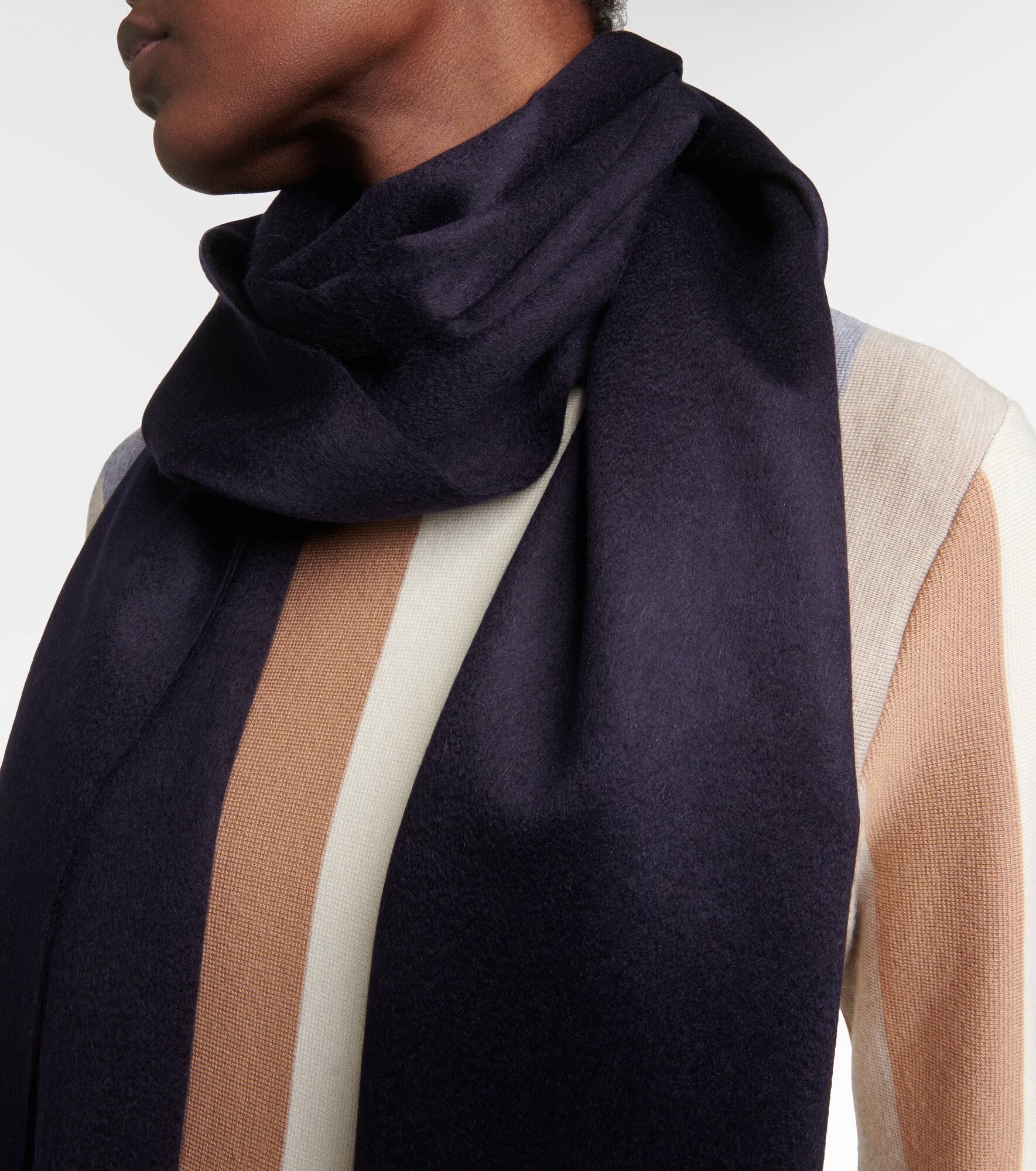 Blaine silk and cashmere scarf - 3