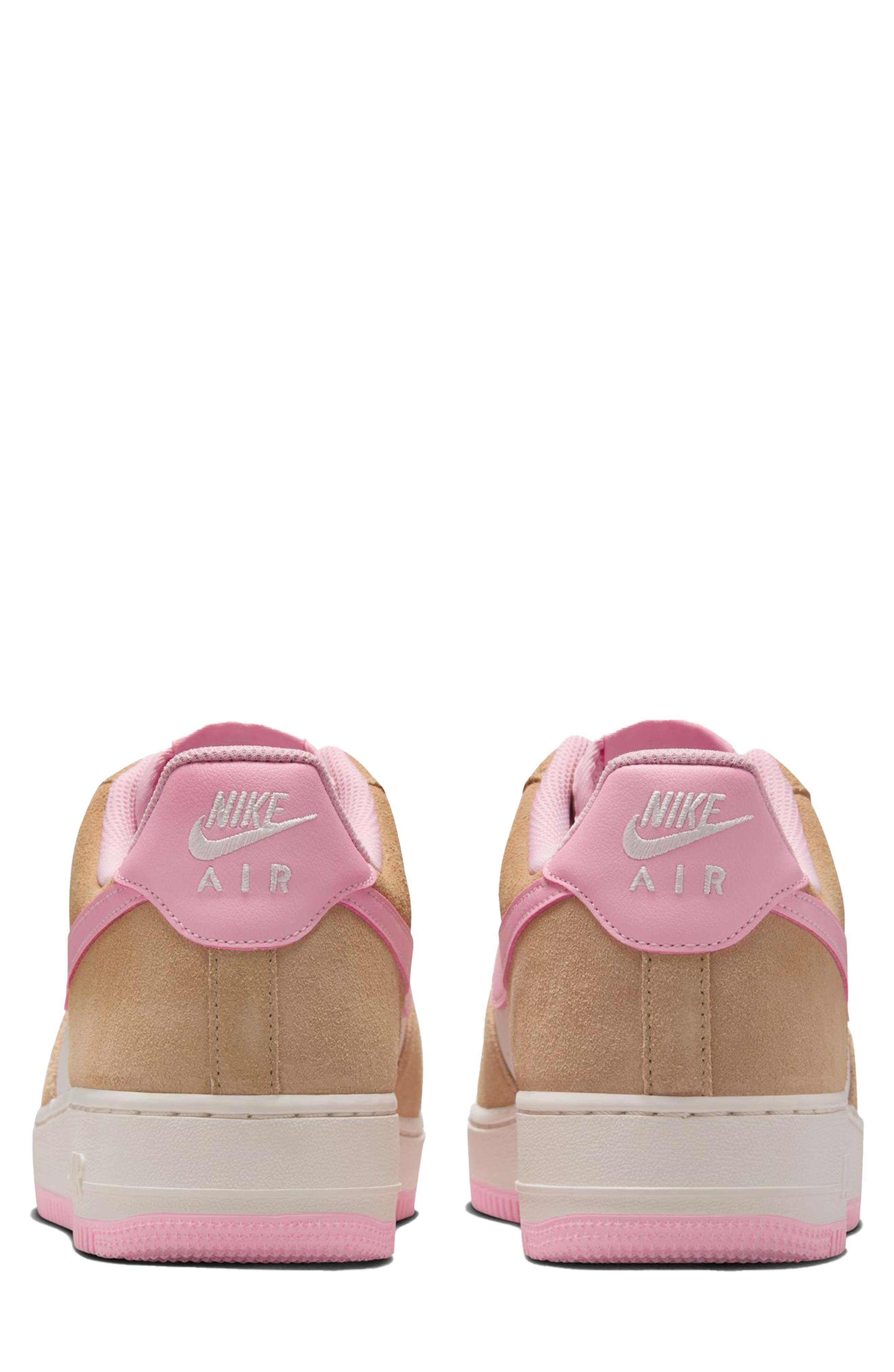 Nike Air Force 1 '07 Sneaker in Hemp/Soft Pink/Phantom at Nordstrom - 5