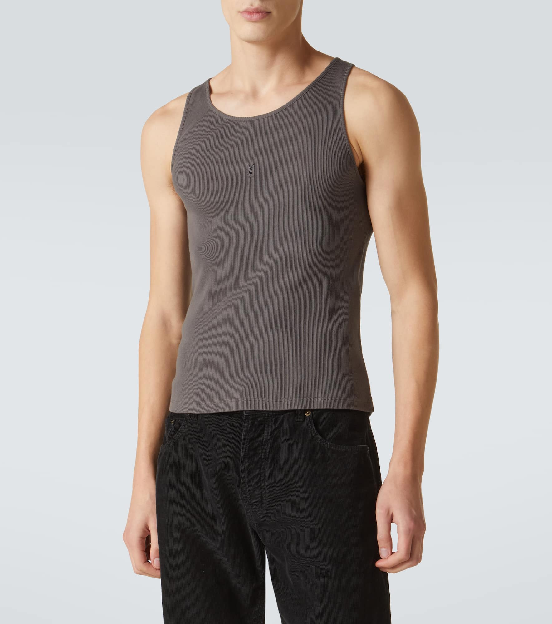 Cotton tank top - 3